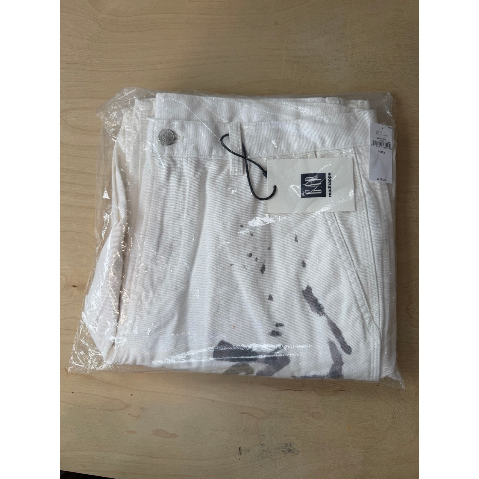 Gap Gap x Madhappy Carpenter Pants White Paint Splatter W34 L32 Size US 34 / EU 50 - 11 Thumbnail