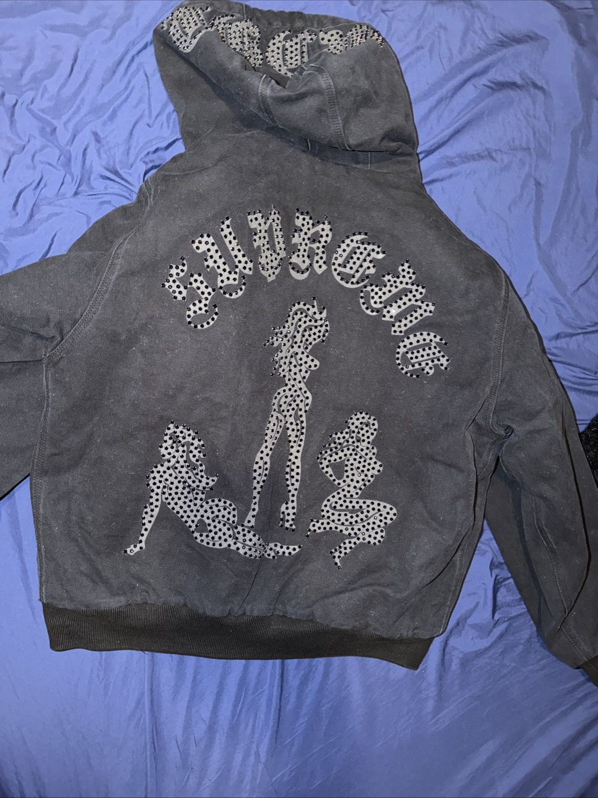 Supreme Supreme The Great China Wall Hooded Work Jacket in black Size US L / EU 52-54 / 3 - 1 Thumbnail