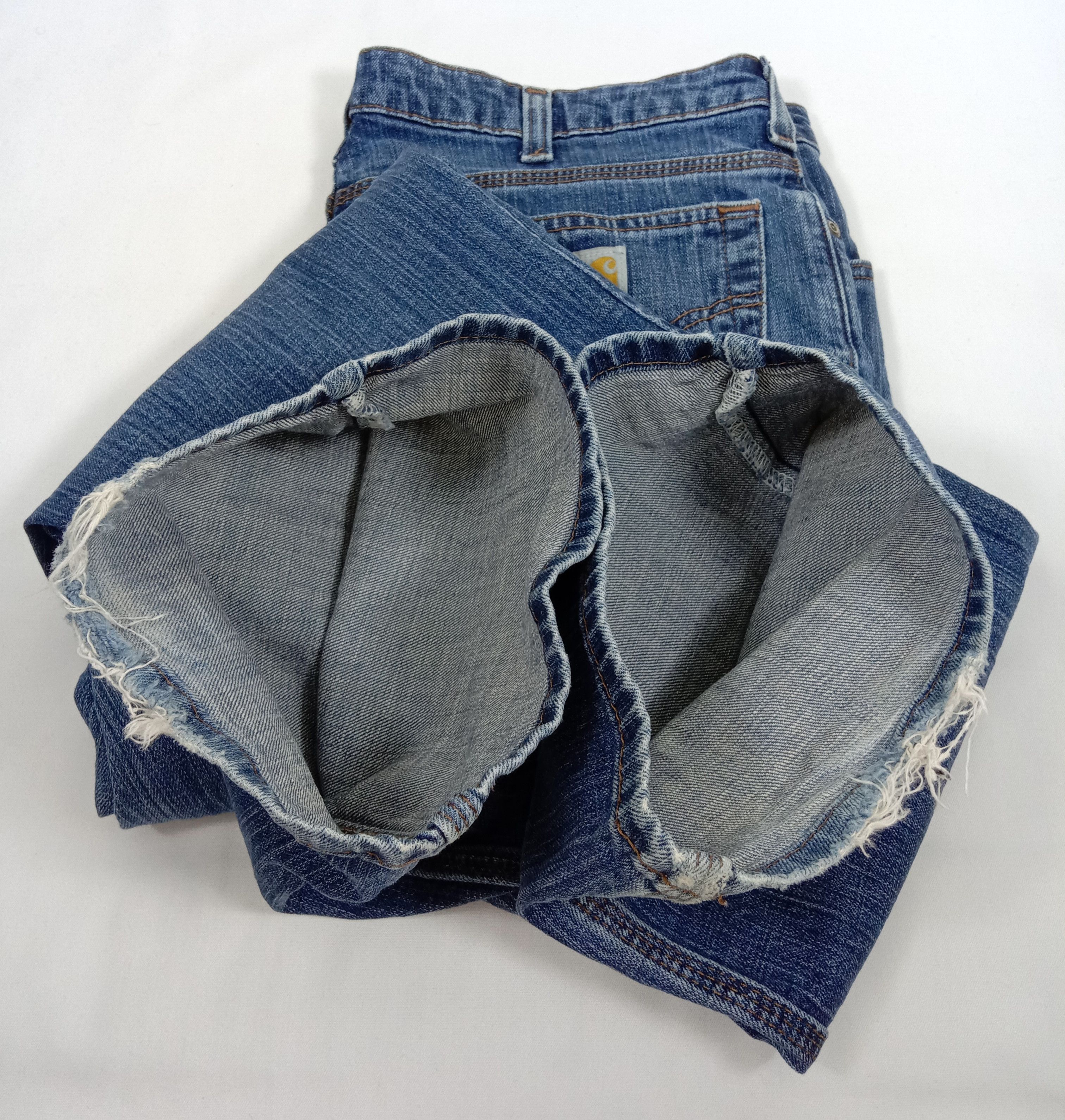 Carhartt Vintage Carhartt Blue Wash Flare Jeans Bell Bottom Denim Size 32" / US 10 / IT 46 - 13 Thumbnail