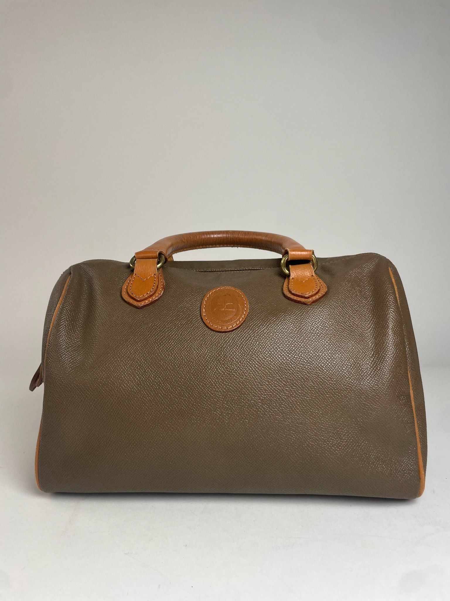 Vintage Leather Handbag Brown