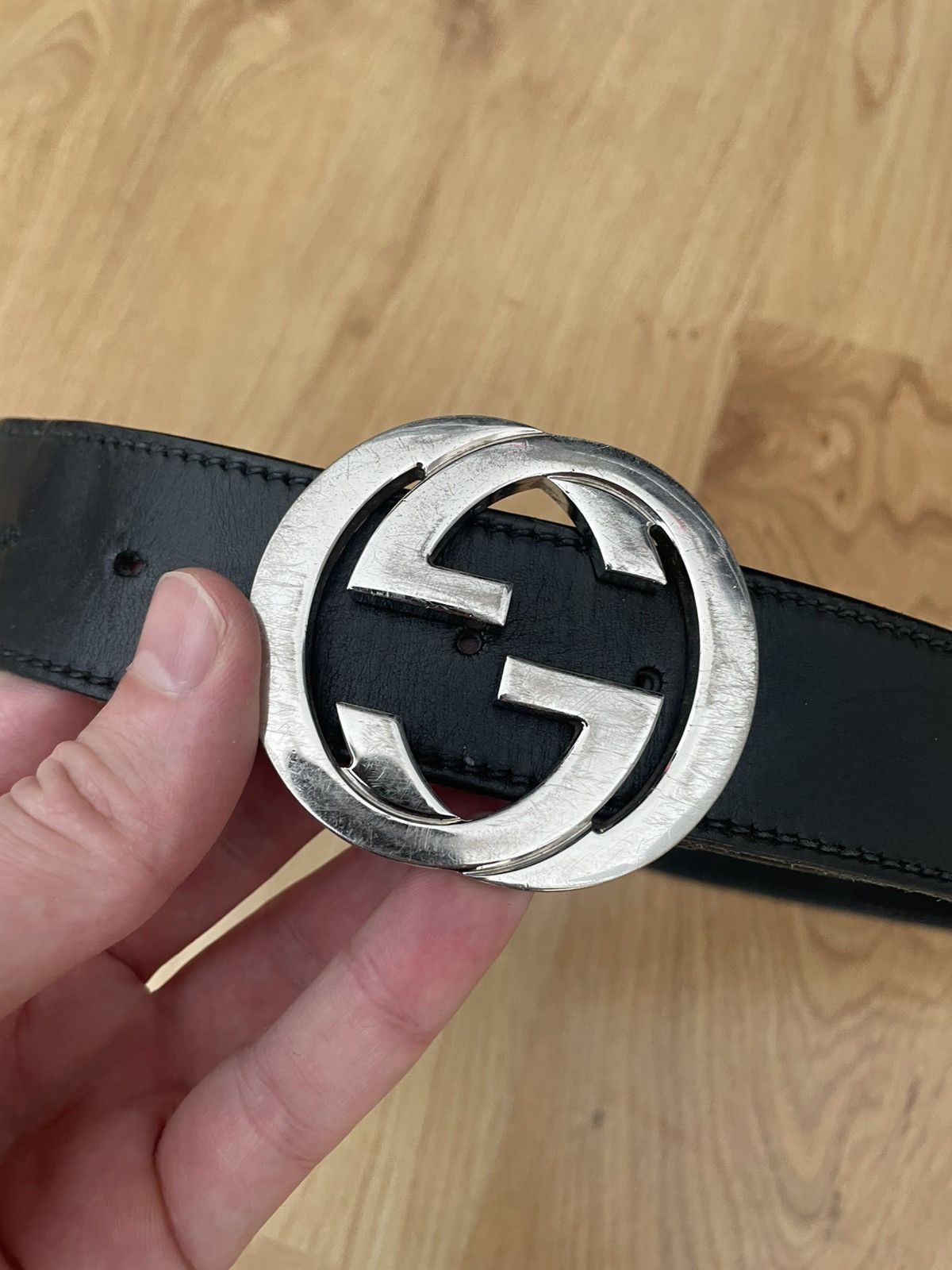 Gucci Gucci Tom Ford Logo Gürtel Size ONE SIZE - 2 Thumbnail