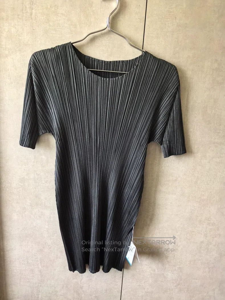 Issey Miyake Issey Miyake Gray Irregular Pants Size L / US 10 / IT 46 - 1 Thumbnail