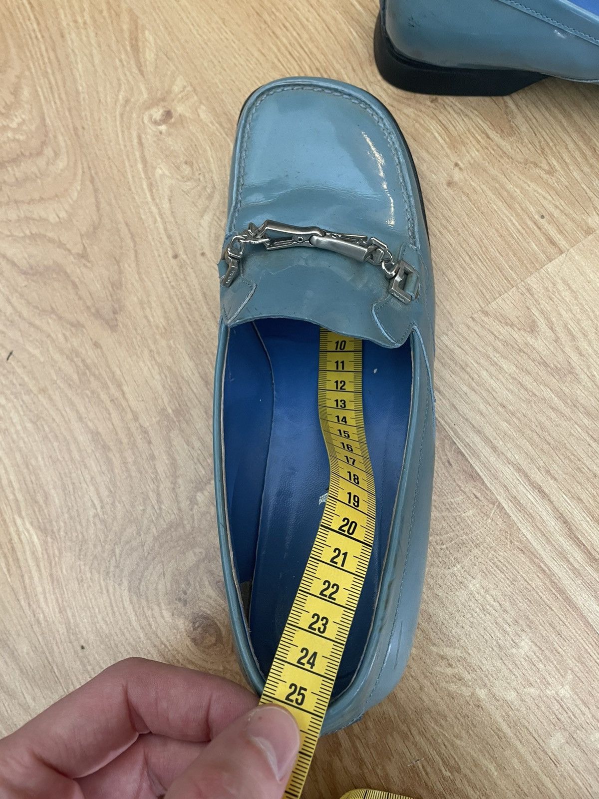 Prada Prada shiny leather loafer SS99 Size US 7.5 / IT 37.5 - 13 Thumbnail