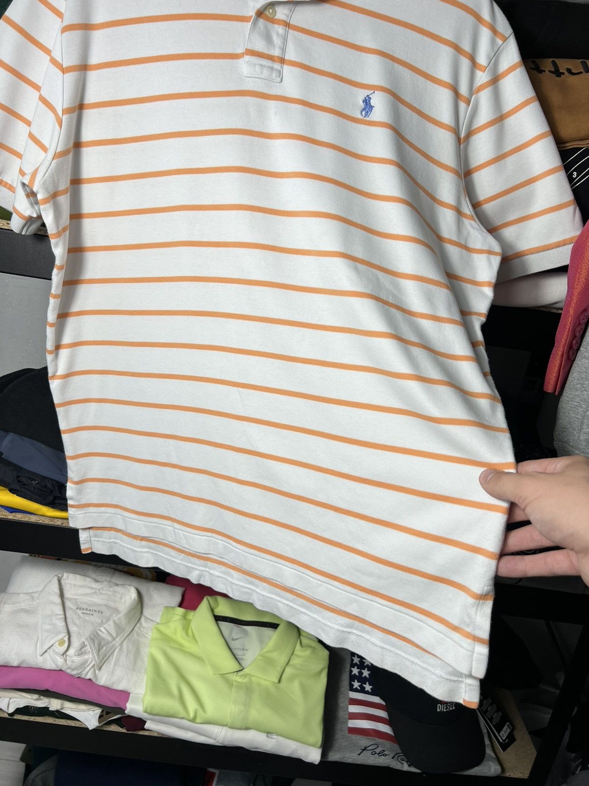 Polo Ralph Lauren Y2K Vintage Ralph Lauren Striped Polo Shirt – Size XL Size US XL / EU 56 / 4 - 6 Thumbnail