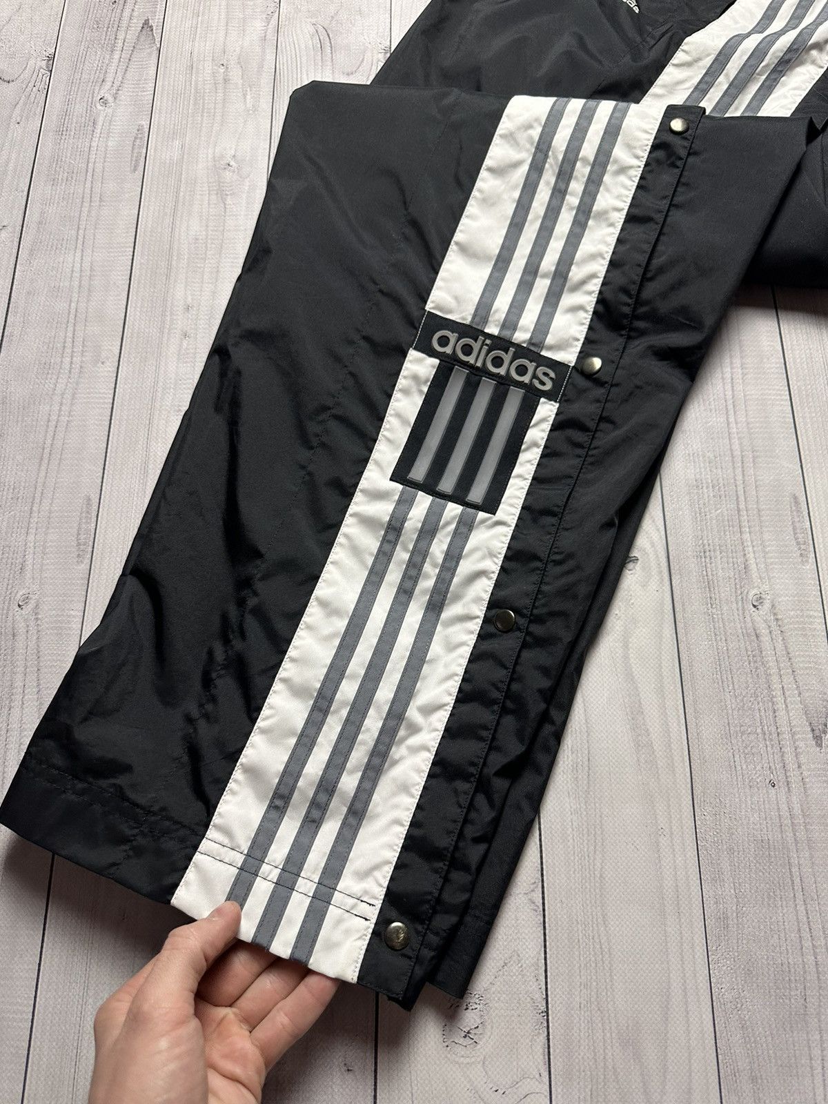 Adidas × Vintage Vintage adidas Adi break pants size XL logo rare Size US 36 / EU 52 - 2 Thumbnail