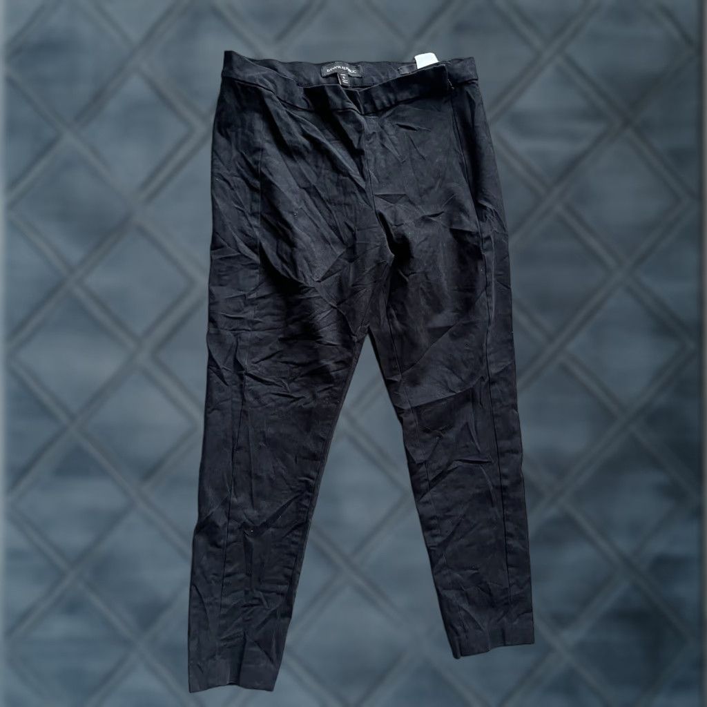 Banana Republic Banana Republic Pants Womens 6 petite black skinny devon ankle Size 28" / US 6 / IT 42 - 1 Thumbnail