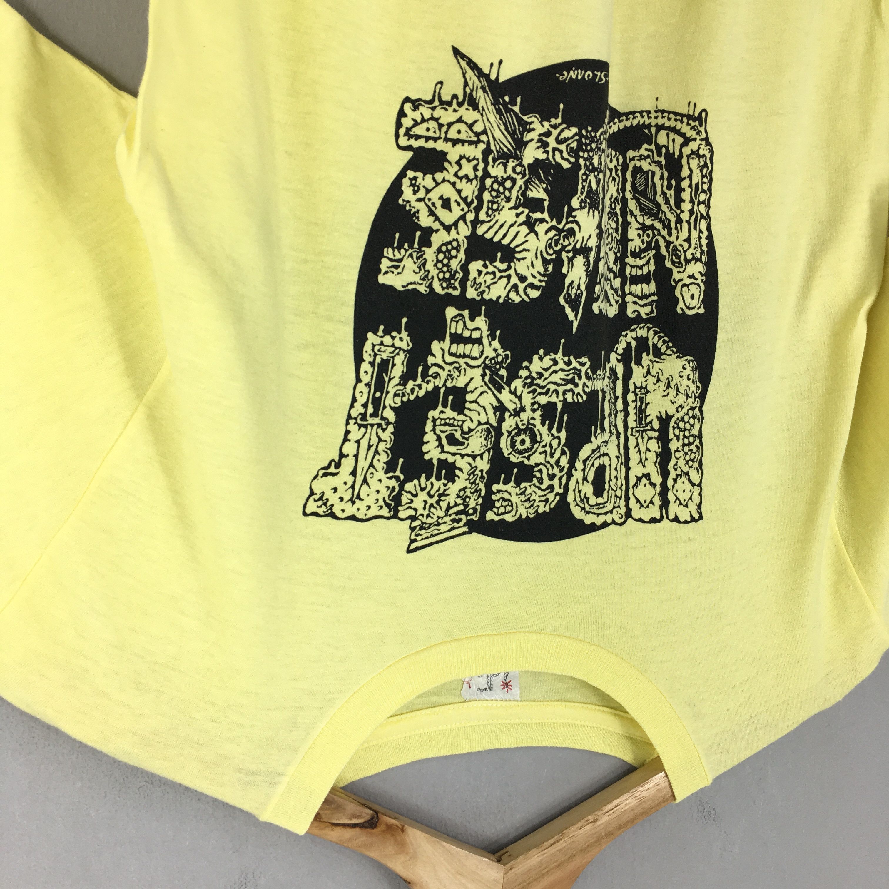 Band Tees × Vintage Vintage 80's Upset Noise Tour Rock Hageland Record T shirt S Size US S / EU 44-46 / 1 - 4 Thumbnail