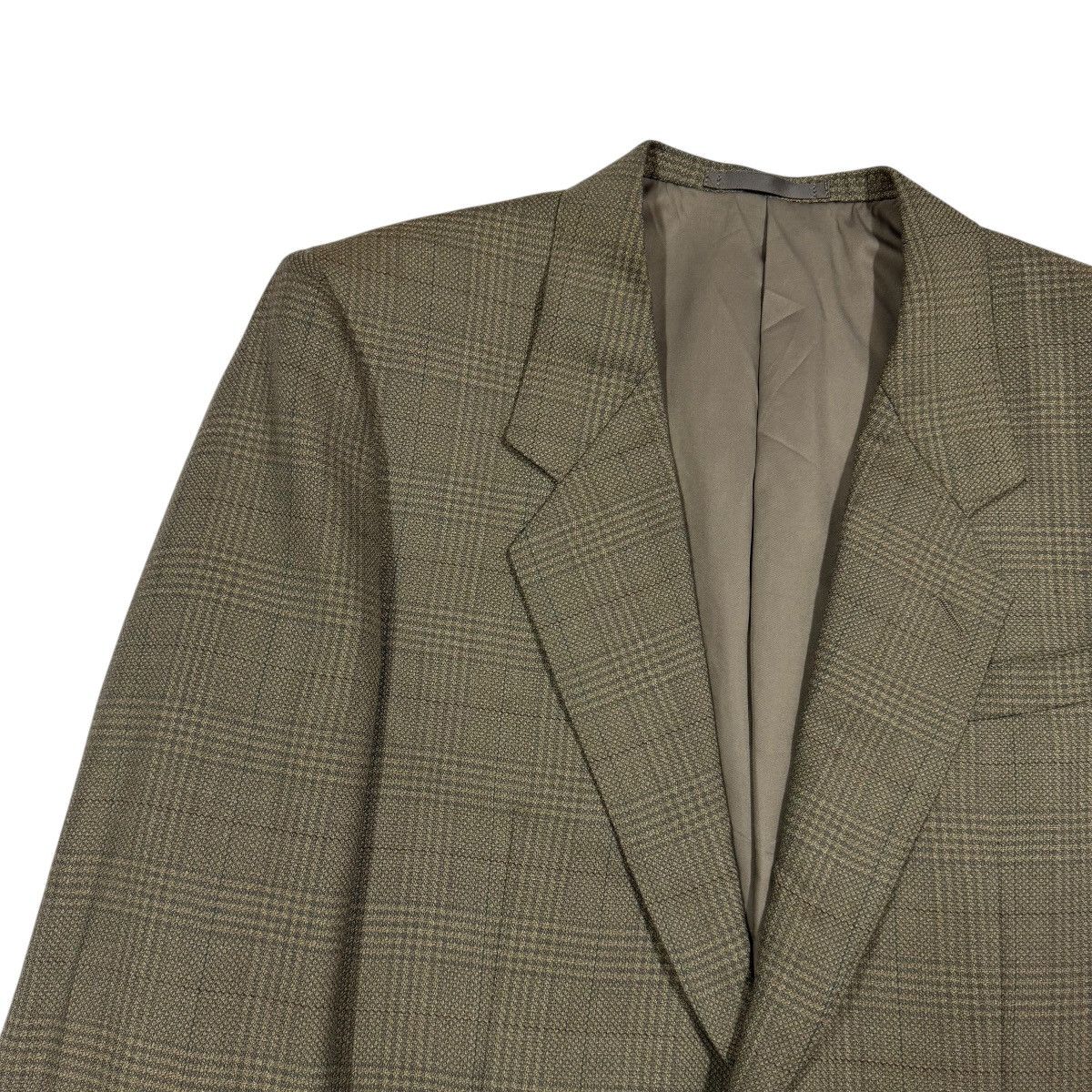 Pierre Balmain Pirre Balmain Lessona Casheme Special Custom Tartan Blazer Size 38R - 8 Thumbnail