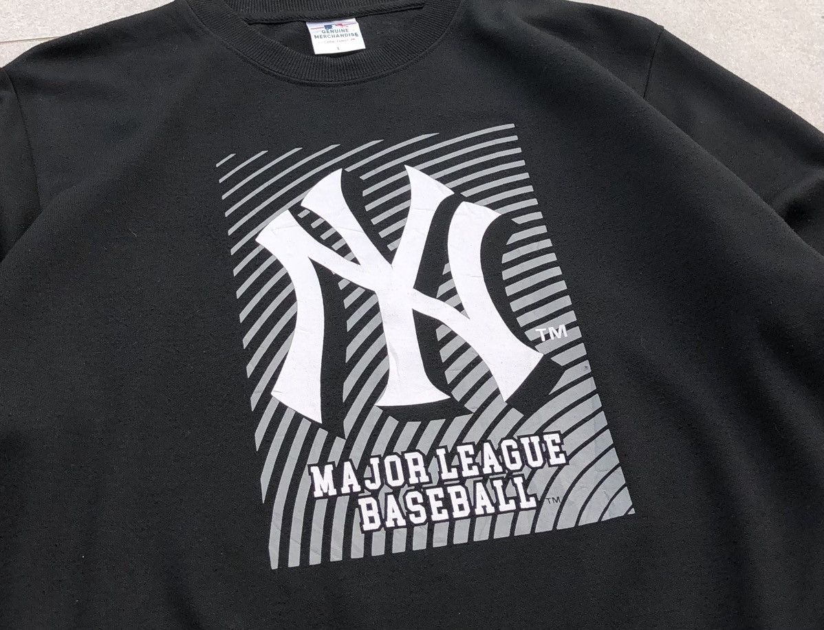 New York Yankees Vintage MLB New York Yankees Big Logo Crewneck Sweatshirt Size US L / EU 52-54 / 3 - 4 Thumbnail