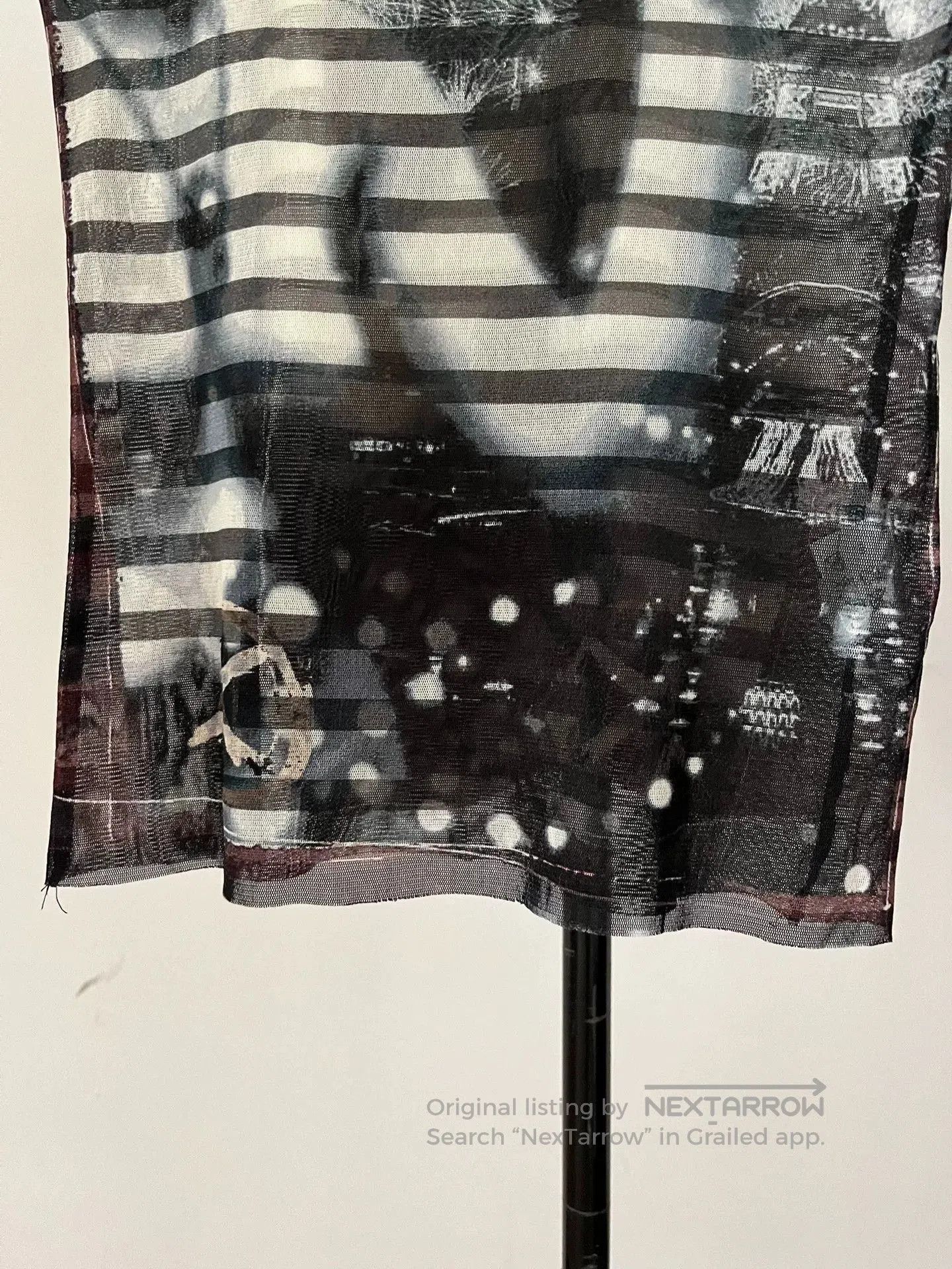 Jean Paul Gaultier Jean Paul Gaultier Mesh Portrait Top. Size S / US 4 / IT 40 - 6 Thumbnail