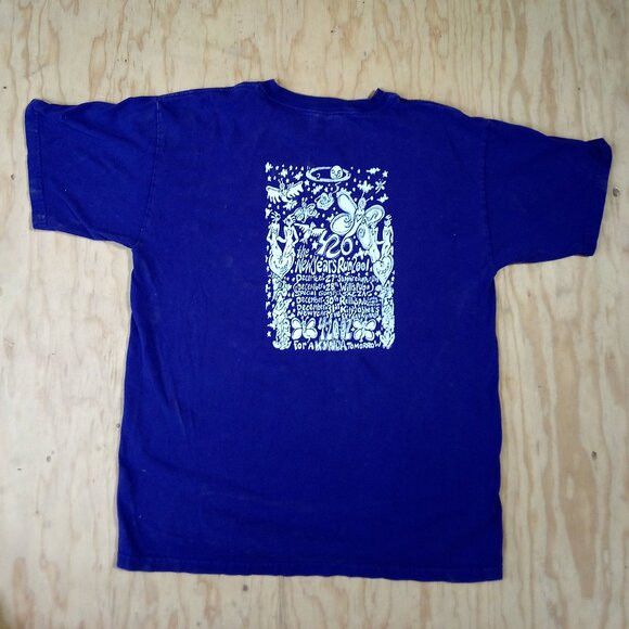 Band Tees × Vintage Vintage Y2K Kynda 420 New Year's Run 2001 Band T-Shirt Size US L / EU 52-54 / 3 - 6 Thumbnail
