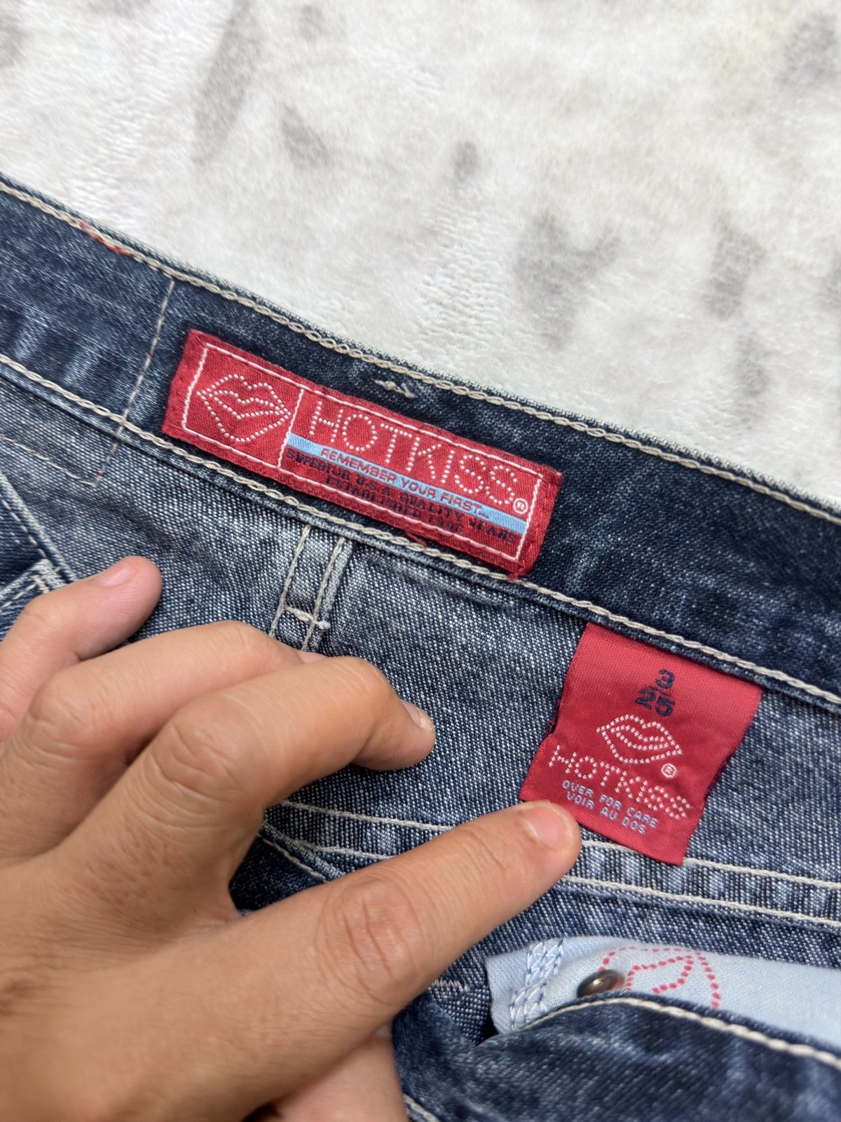 Hysteric Glamour Vintage Hotkiss Reconstructed Flare Bell bottom Low Rise Size US 28 / EU 44 - 15 Thumbnail