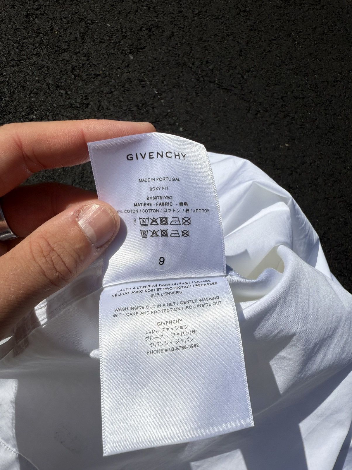 Givenchy Givenchy Letterman Bowler Button Up Size US L / EU 52-54 / 3 - 5 Thumbnail