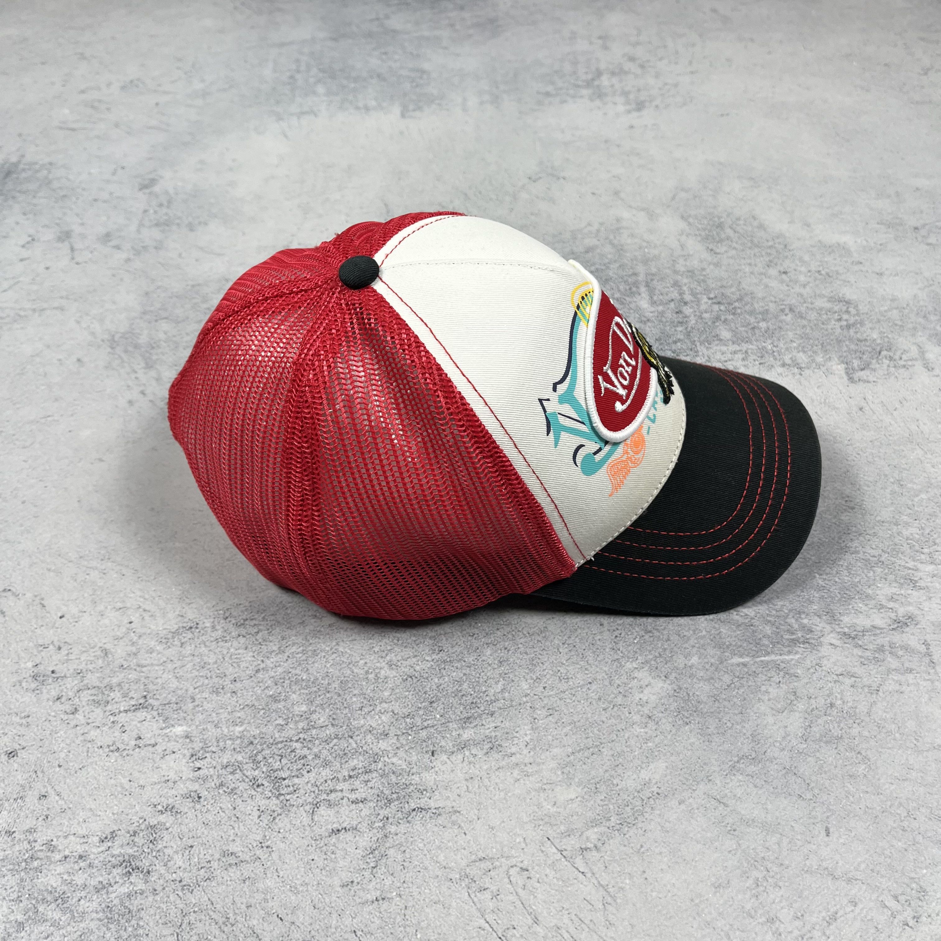 Von Dutch Von Dutch Big Logo Y2K Crazy Trucker Cap Size ONE SIZE - 3 Thumbnail