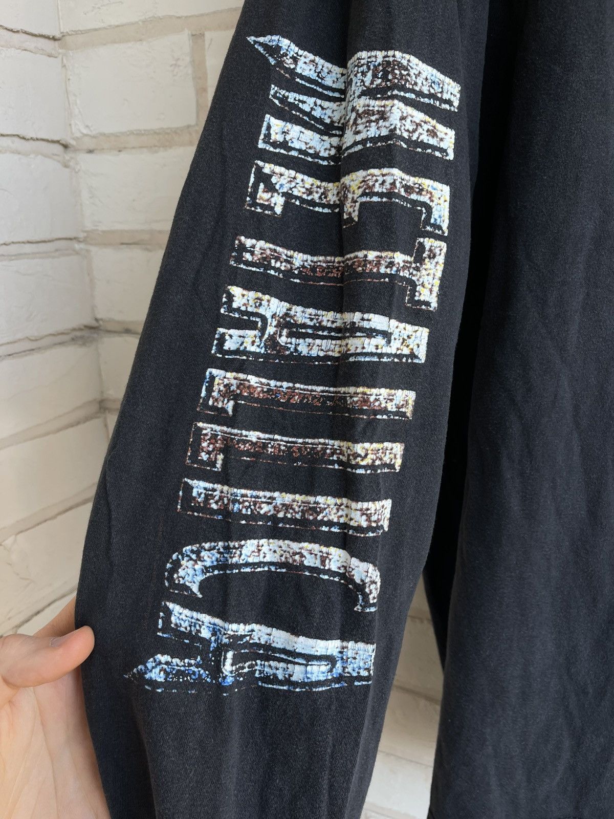 Band Tees × Vintage Vintage 1996 Metallica Black Long Sleeve Tee Size US XL / EU 56 / 4 - 4 Thumbnail