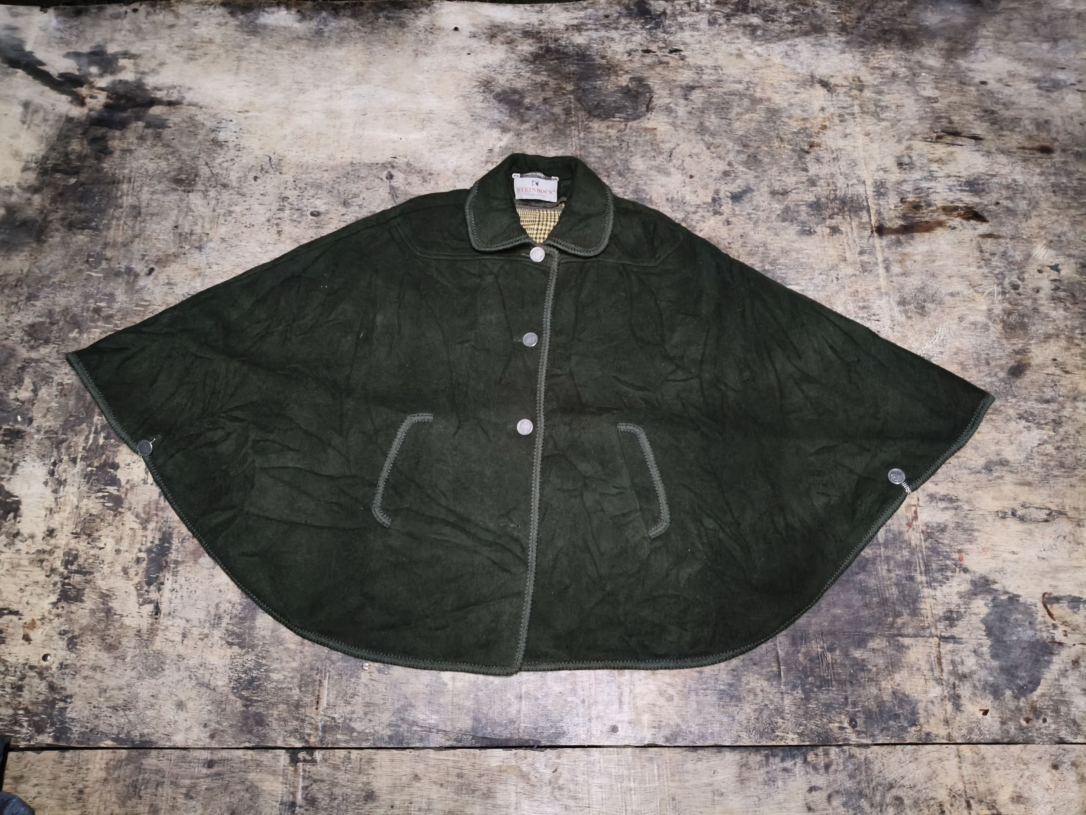 Vintage VINTAGE STIEN BOCK CLOAK WOOL Size S / US 4 / IT 40 - 1 Thumbnail