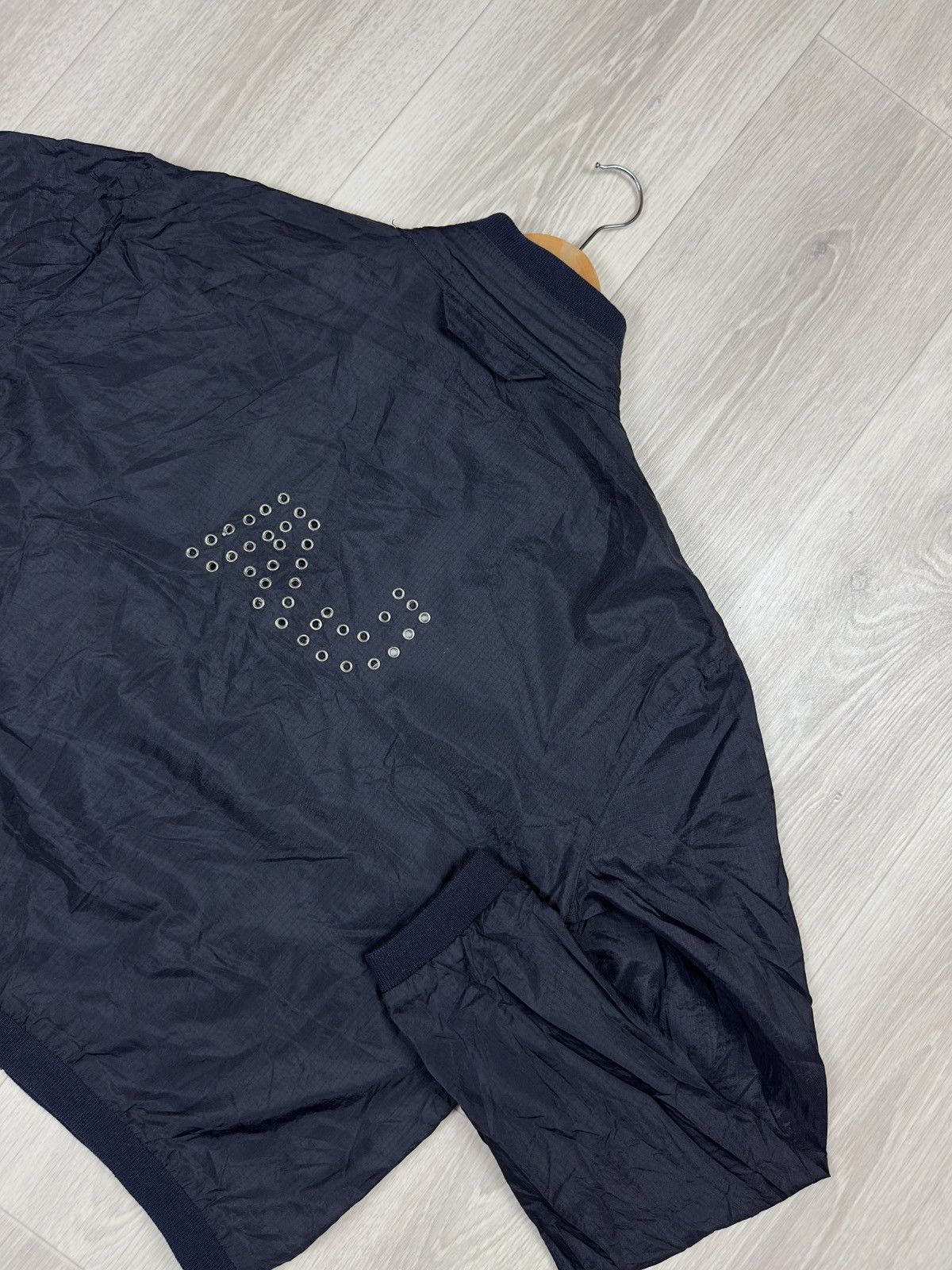 Armani Vintage Armani Jeans Nylon Windbreaker Jacket Size US L / EU 52-54 / 3 - 2 Thumbnail