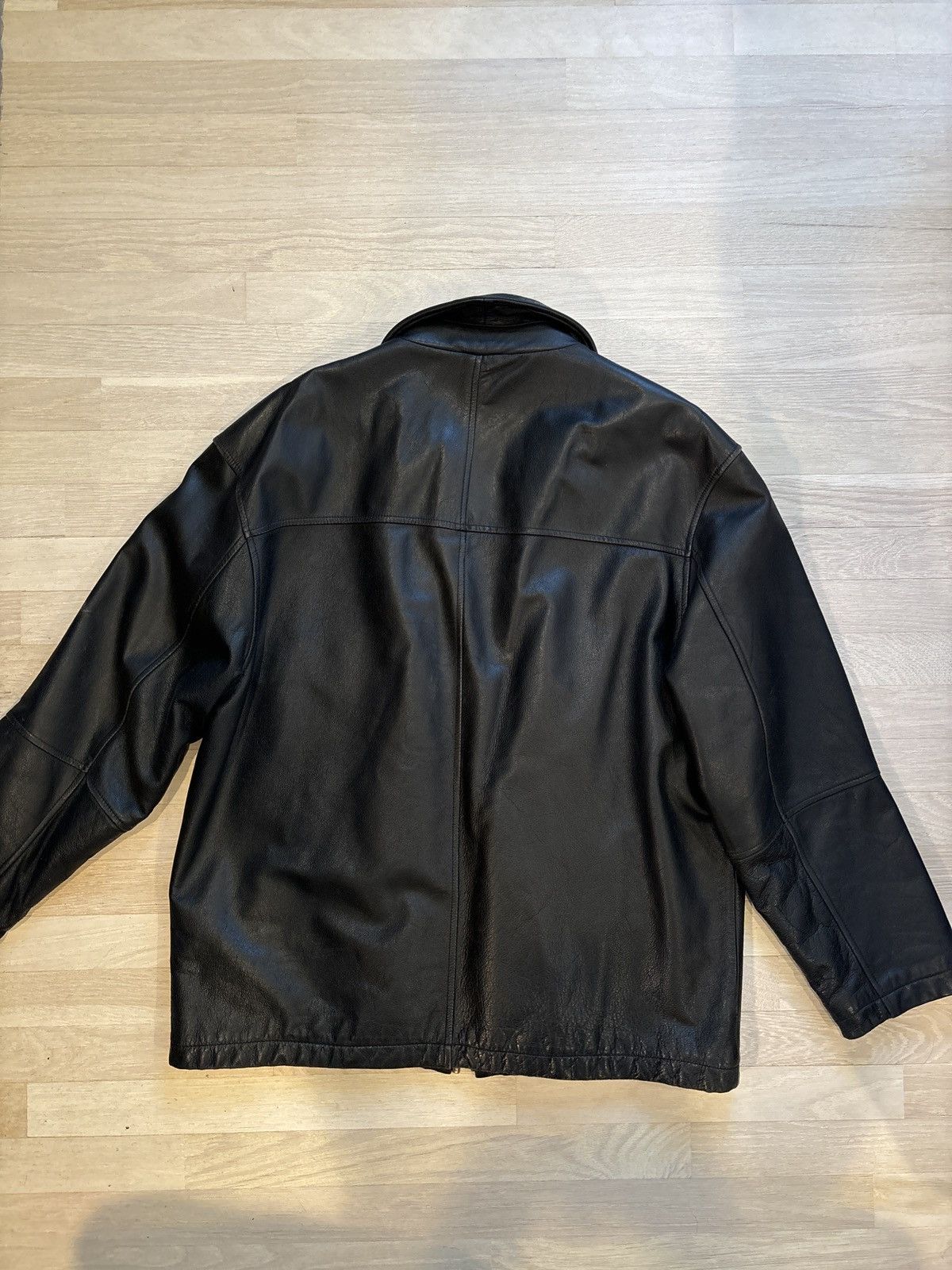 Angelo Litrico Angelo Litrico Genuine Leather overcoat Size US L / EU 52-54 / 3 - 4 Thumbnail