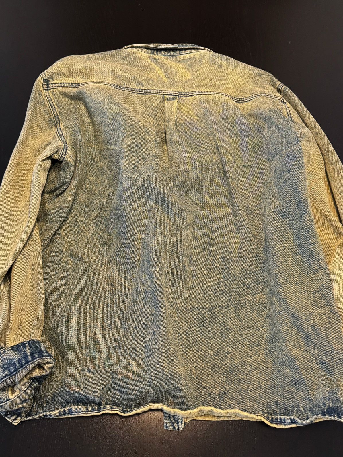 Y/Project Y/PROJECT Beige Pinched Denim Shirt Size US XXL / EU 58 / 5 - 3 Thumbnail