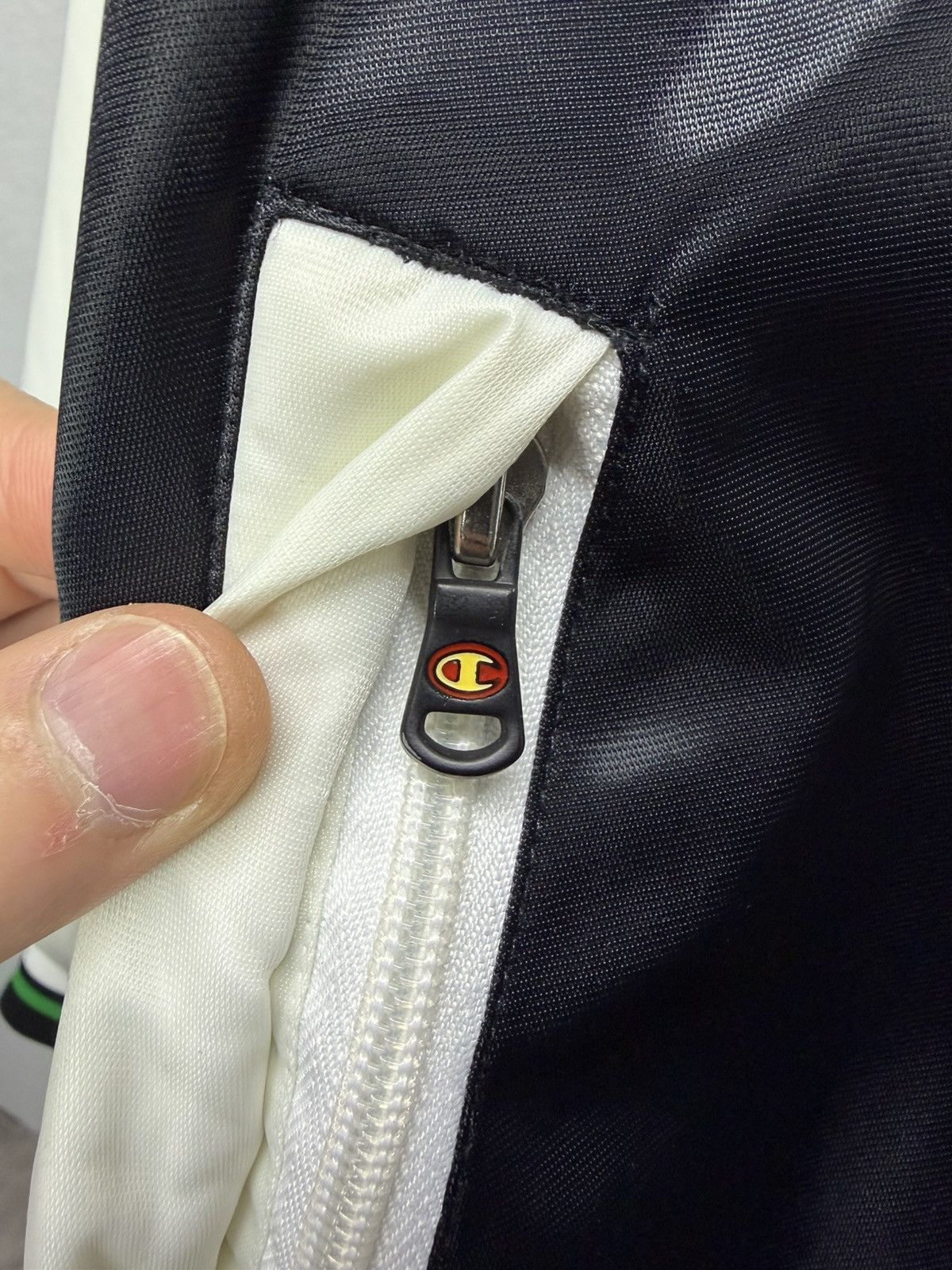 Vintage Champion x NBA Boston Celtics Varsity Satin Bombers