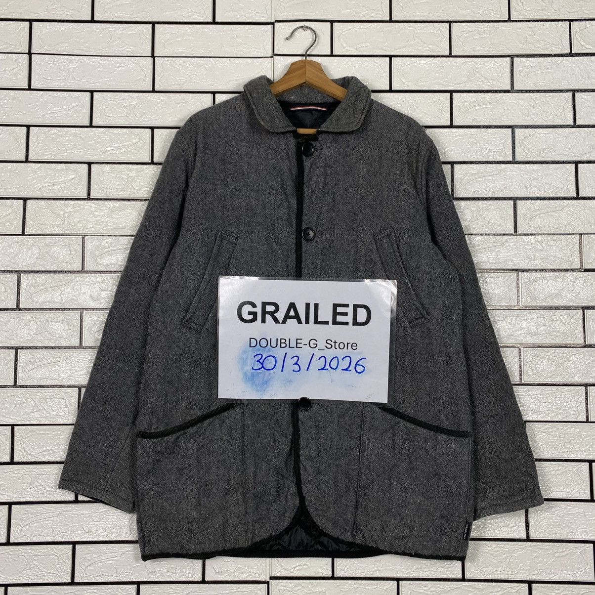 Japanese Brand Quilted Button Jacket Beams Japan Issey Miyake Size US XL / EU 56 / 4 - 1 Thumbnail