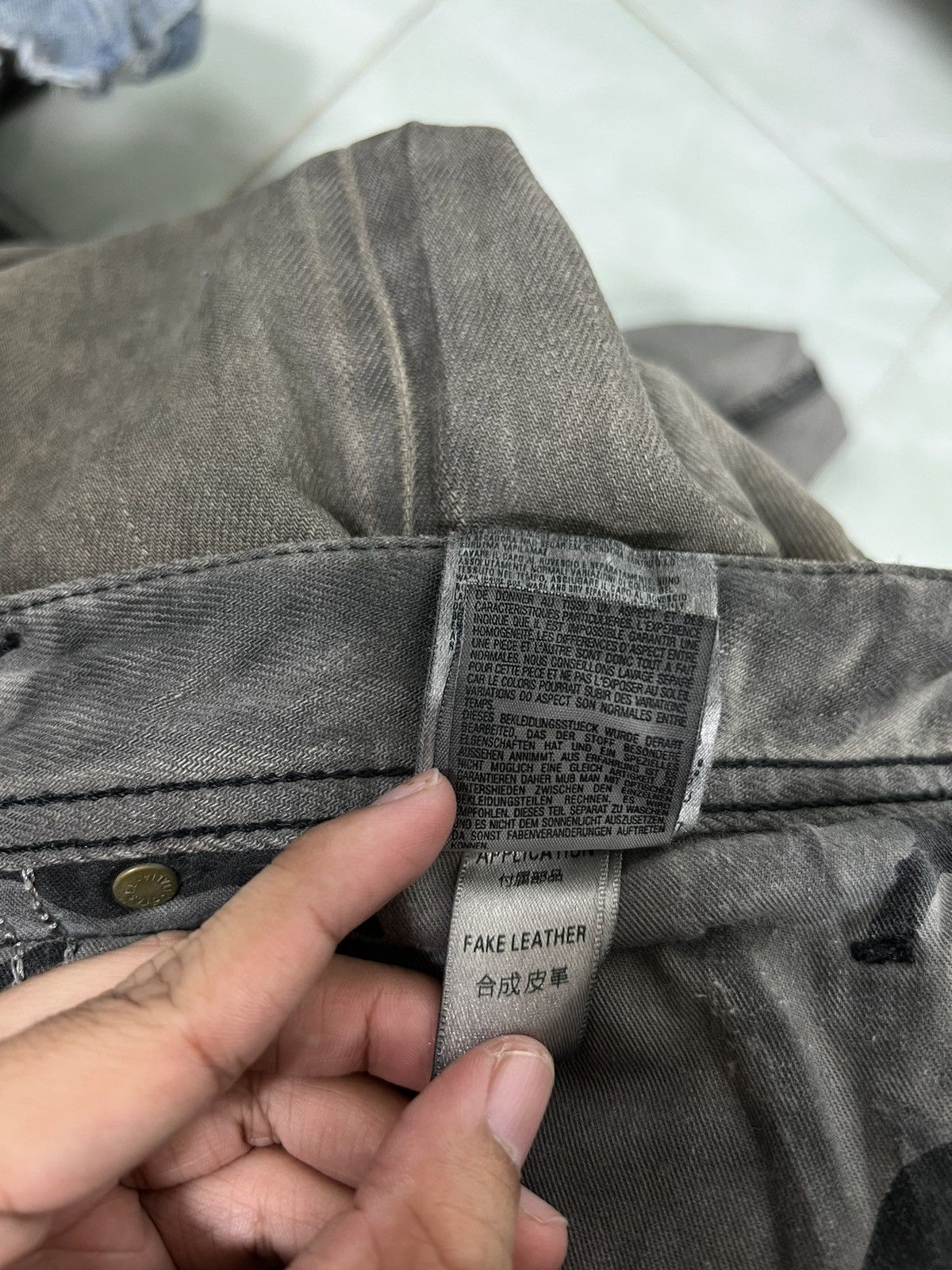 Diesel 🔥 FLARE DIESEL DISTRESSED DYED JEANS Size US 34 / EU 50 - 19 Thumbnail