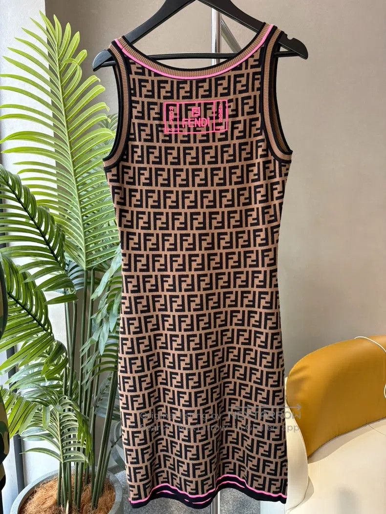 Other Fendi Monogrammed Dress Size XS / US 0-2 / IT 36-38 - 2 Thumbnail