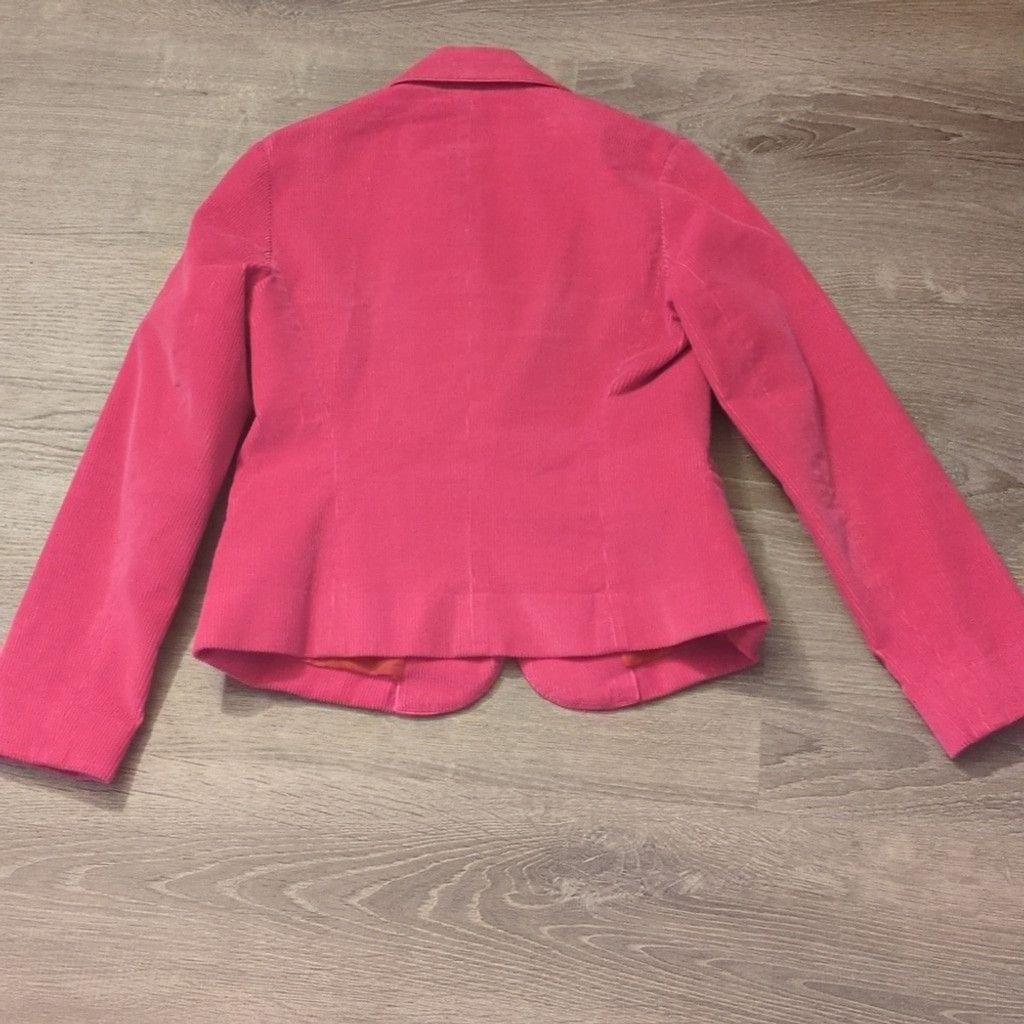 Talbots Talbots Hot Pink Corduroy Blazer Size 2 Size XS / US 0-2 / IT 36-38 - 7 Thumbnail