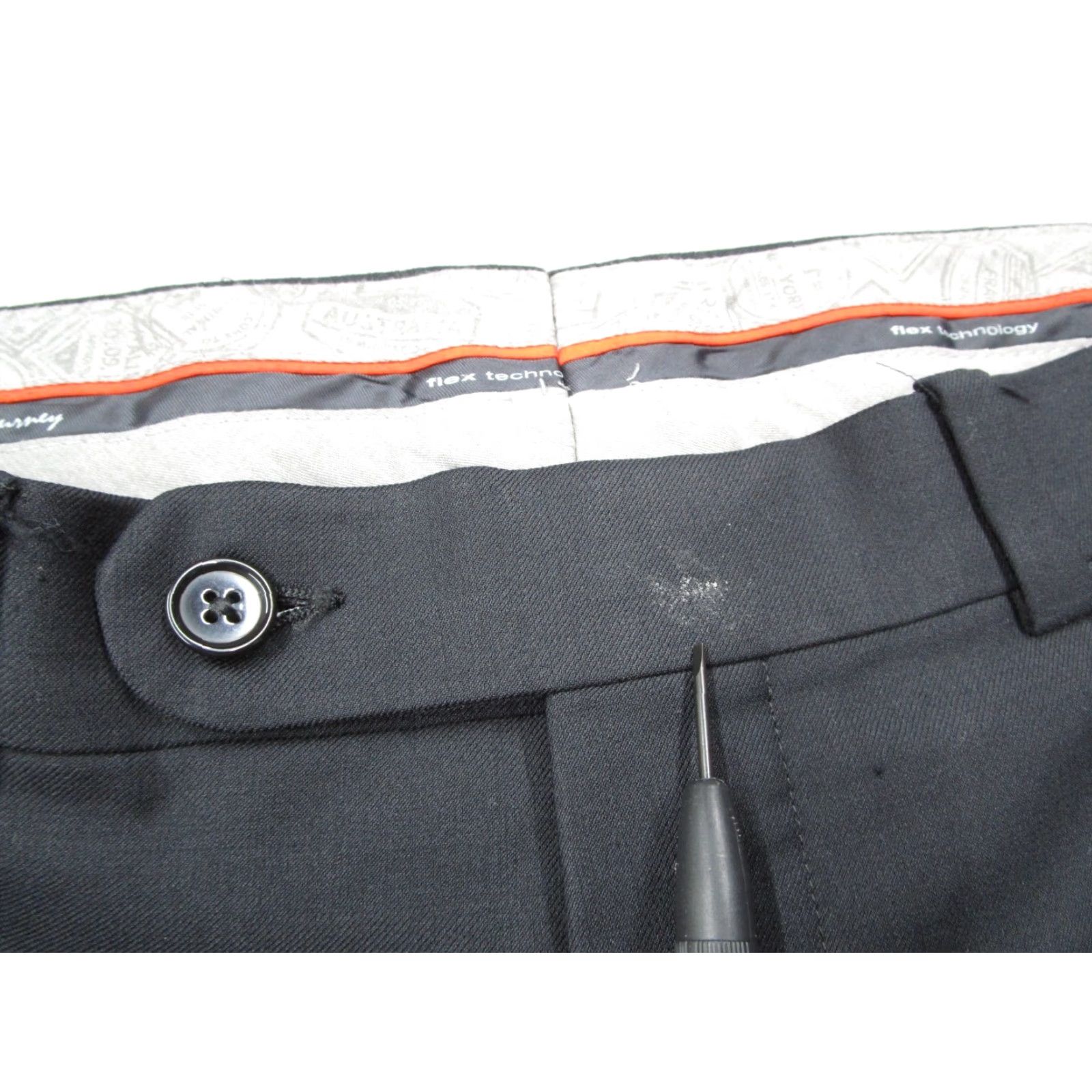 Jack Victor Riviera Jack Victor Pants Mens Blue 38 Regular Traveler Wool Blend Work 38x28 Size US 38 / EU 54 - 5 Thumbnail