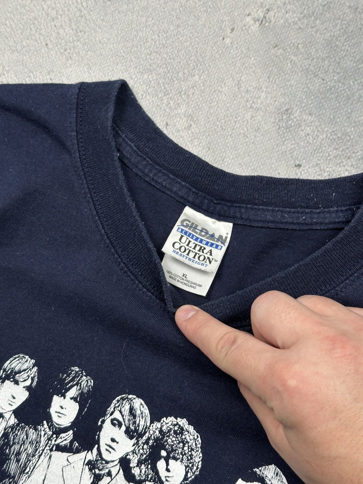 Band Tees Vintage 2006 Kaiser Chiefs Tour Band Tee Navy XL Size US XL / EU 56 / 4 - 8 Thumbnail