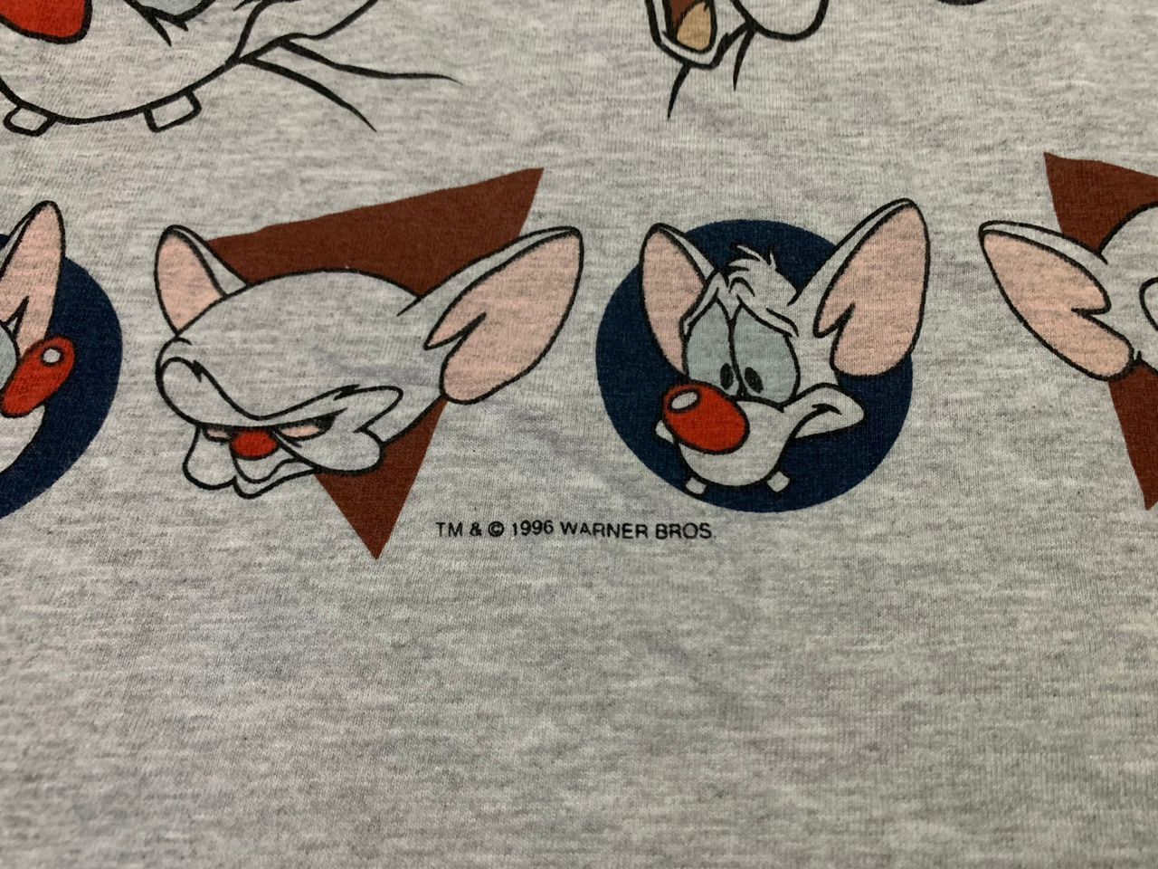 Cartoon Network VINTAGE WARNER BROS PINKY AND THE BRAIN KIDS SHIRT Size US XXS / EU 40 - 4 Thumbnail