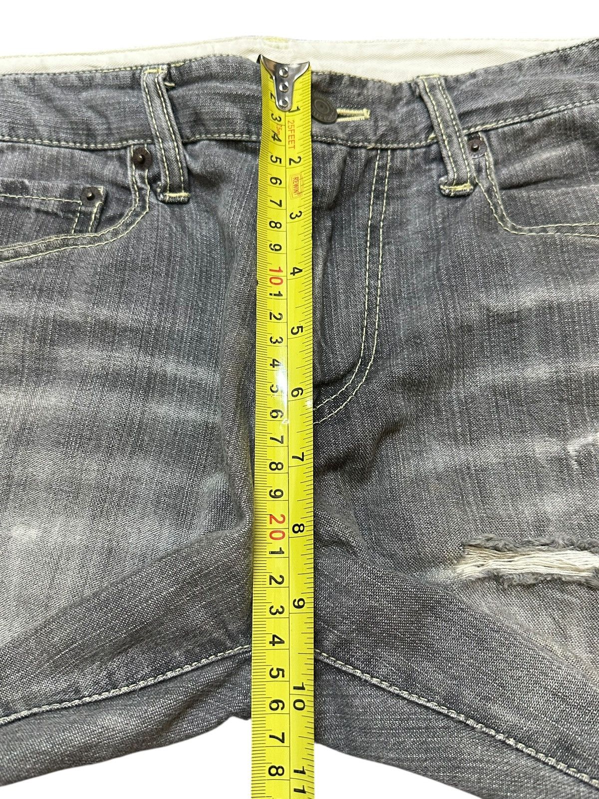 Japanese Brand Vintage Japanese Brand Faded Wash Distressed Style Jeans Size US 30 / EU 46 - 13 Thumbnail