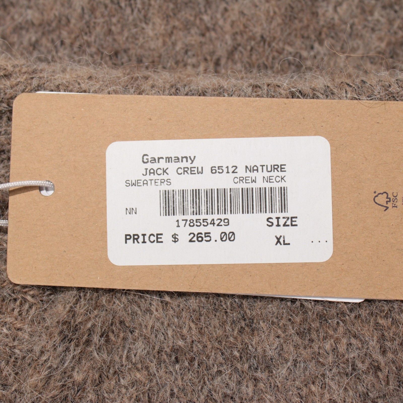 Other No Nationality Sweater Size US XL in Brown Size US XL / EU 56 / 4 - 7 Thumbnail