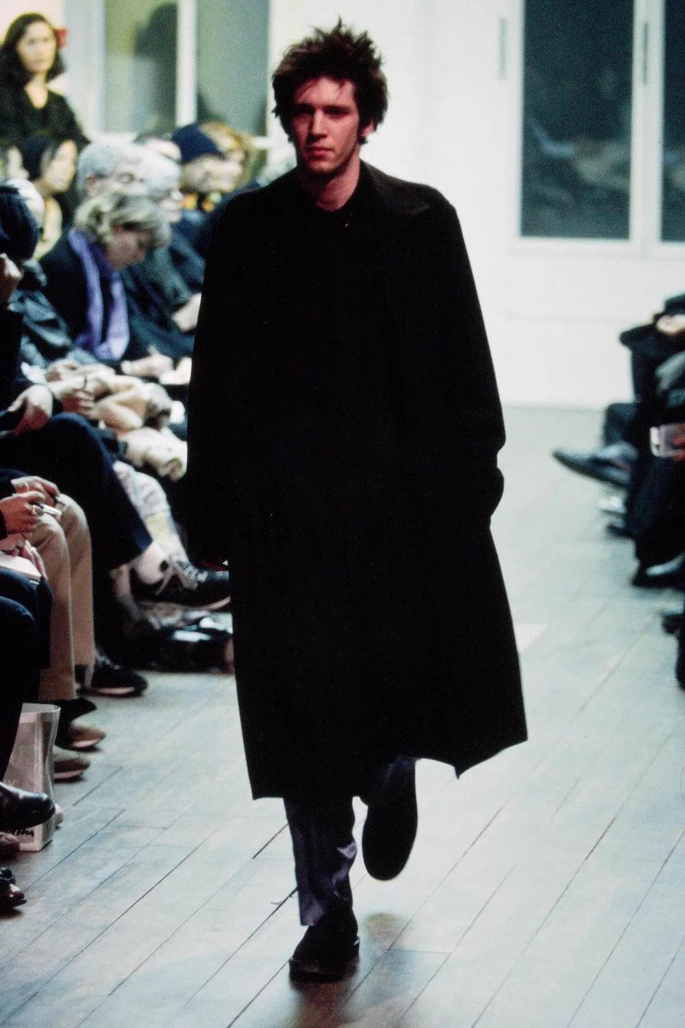 Yohji Yamamoto Yohji Yamamoto 00AW Double-Zip Long Coat Size 4 Size US XL / EU 56 / 4 - 2 Thumbnail