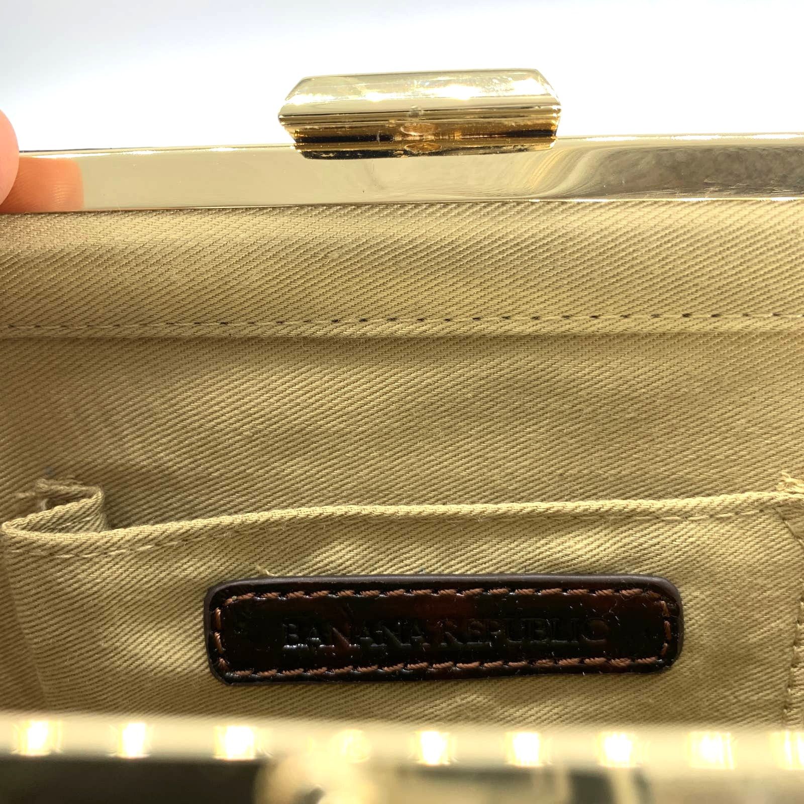 Banana Republic Banana Republic Clutch Womens Small Bag Evening Purse Size ONE SIZE - 4 Thumbnail