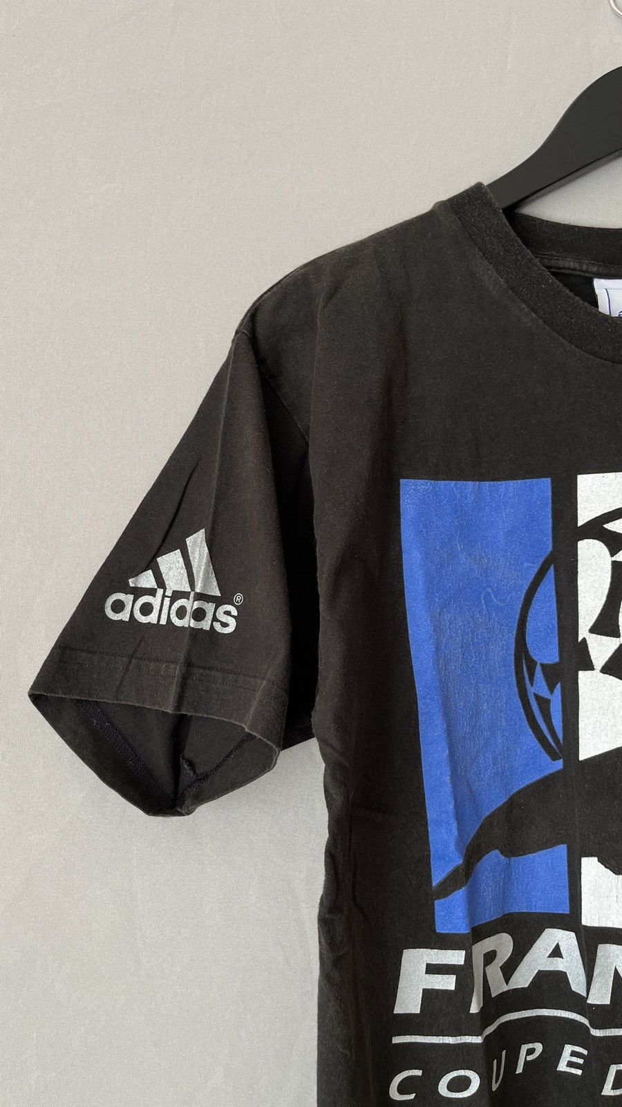 Adidas 98’s Coupe Du Monde France Football Adidas Vintage Official Size US S / EU 44-46 / 1 - 2 Thumbnail