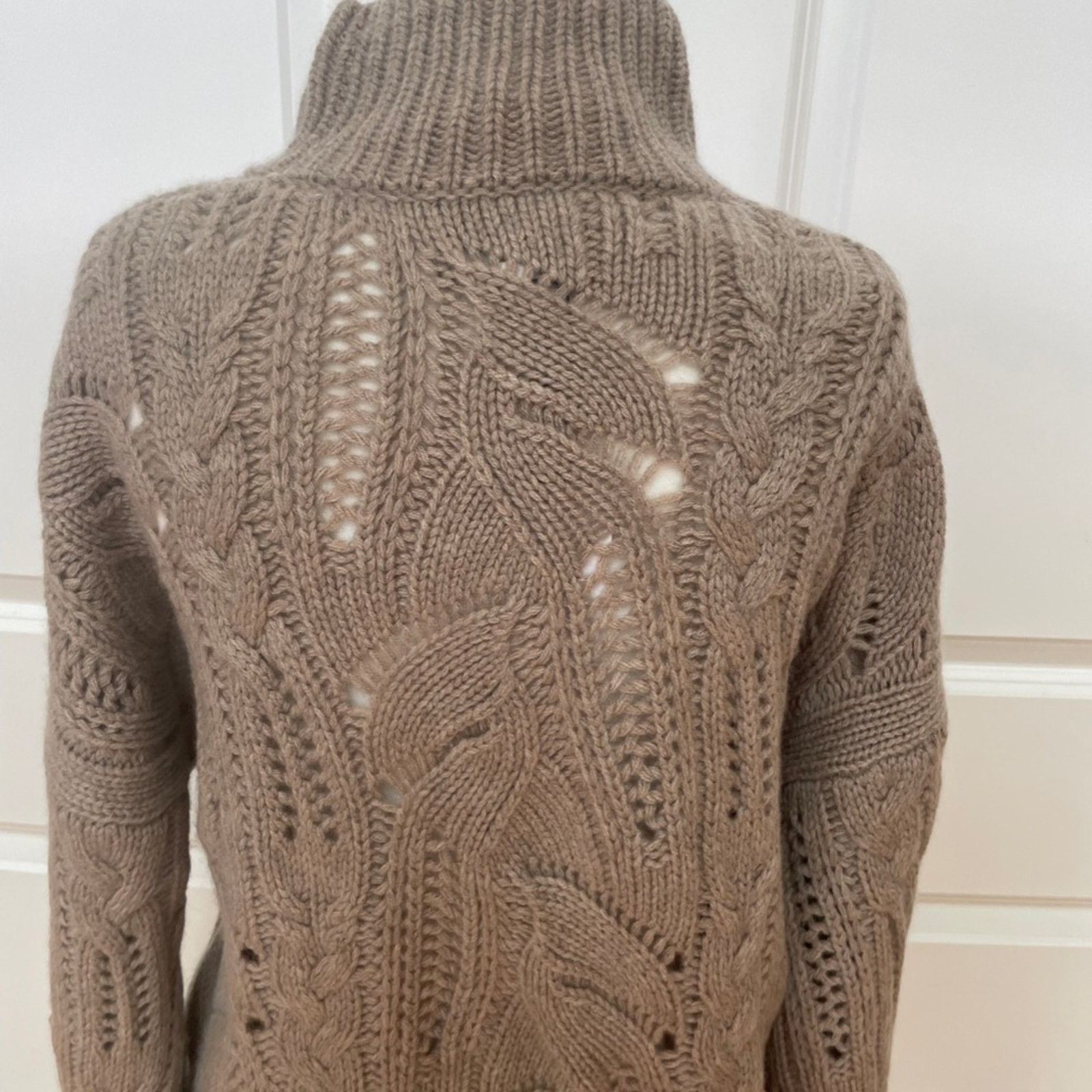 NakedCashmere SYLVIE MOCK NECK CASHMERE SWEATER FROM NAKEDCASHMERE Size L / US 10 / IT 46 - 5 Thumbnail
