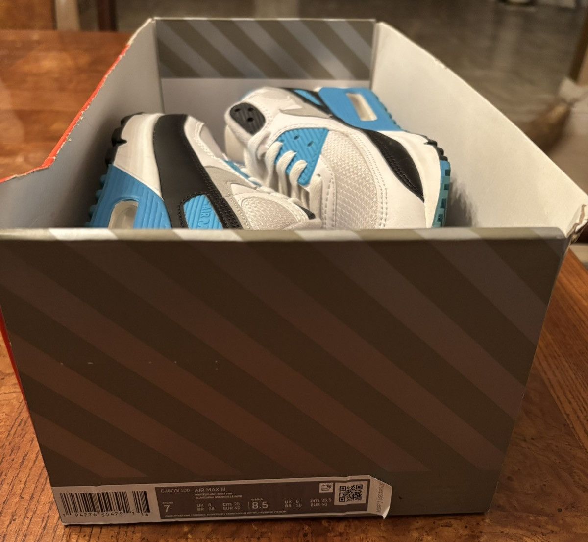 Nike Nike Air Max 90 Retro 'Laser Blue' 2020 Size US 7 / EU 40 - 9 Thumbnail