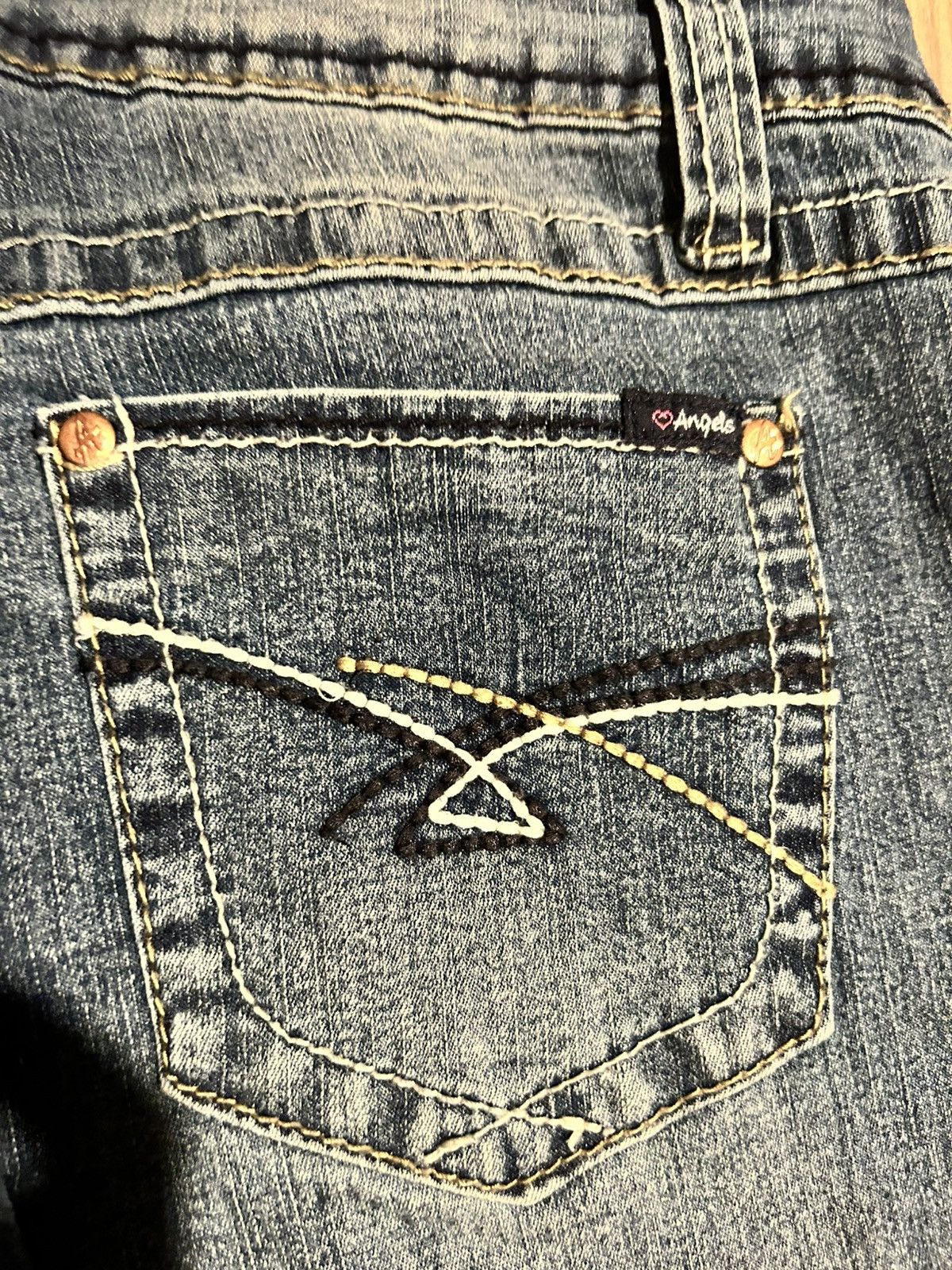 Miss Me Angles bootcut jeans Size 38" / US 16 / IT 52 - 4 Thumbnail
