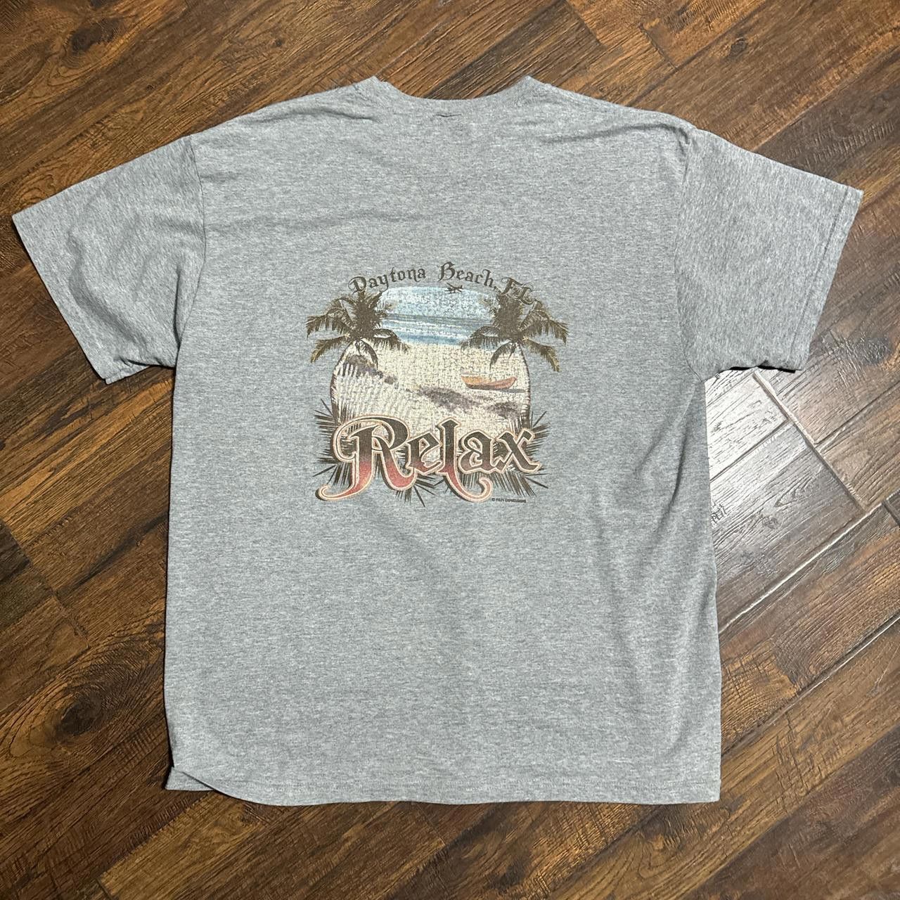 Designer men’s grey daytona beach tee Size US XL / EU 56 / 4 - 1 Thumbnail