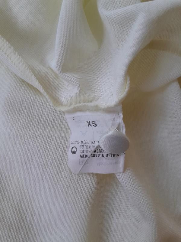 Hanro Hanro Women’s nightgown Top, Size XS, Ivory Cotton sleepwear Size XS / US 0-2 / IT 36-38 - 2 Thumbnail