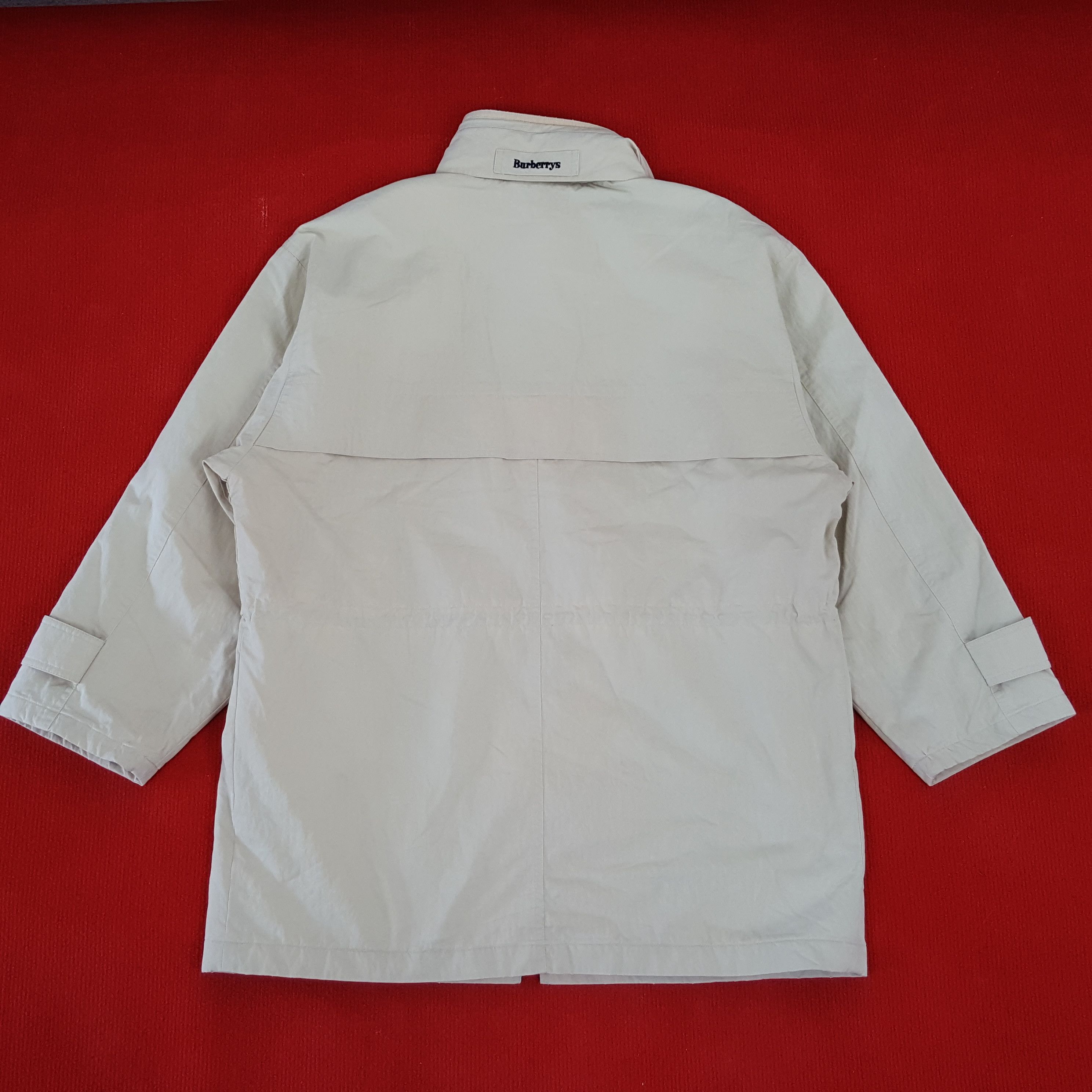 Burberry × Vintage Burberrys Luxury Brand Winter Style Small Logo Jacket Size US XL / EU 56 / 4 - 3 Thumbnail