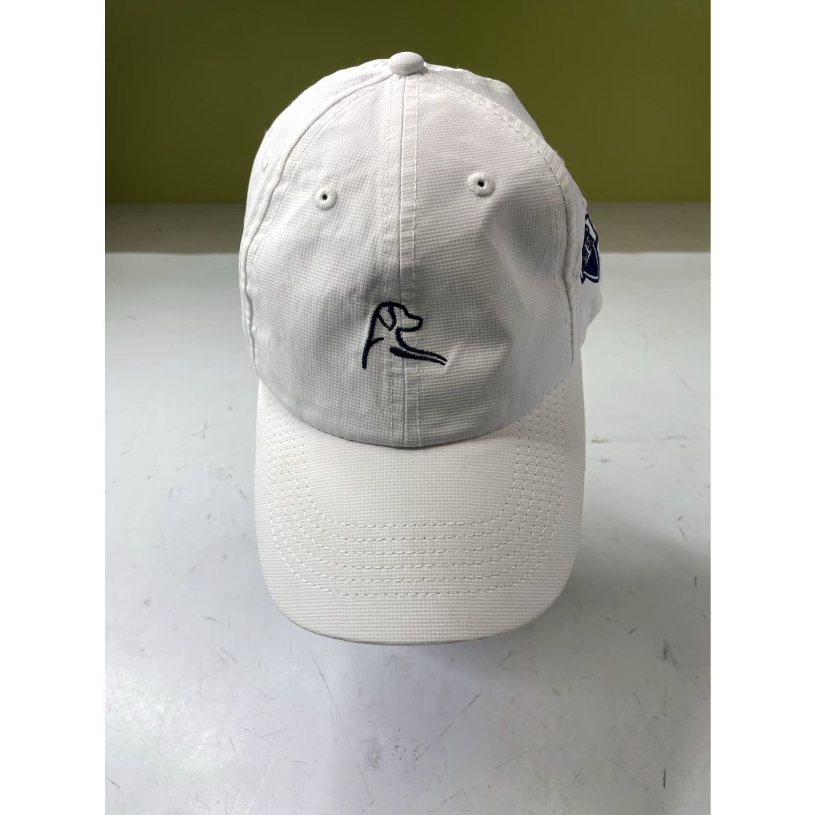 Vintage Rhoback Crave Performance Golf Cap White Stitch Logo Adult Strapback Rockland CC Size ONE SIZE - 2 Thumbnail