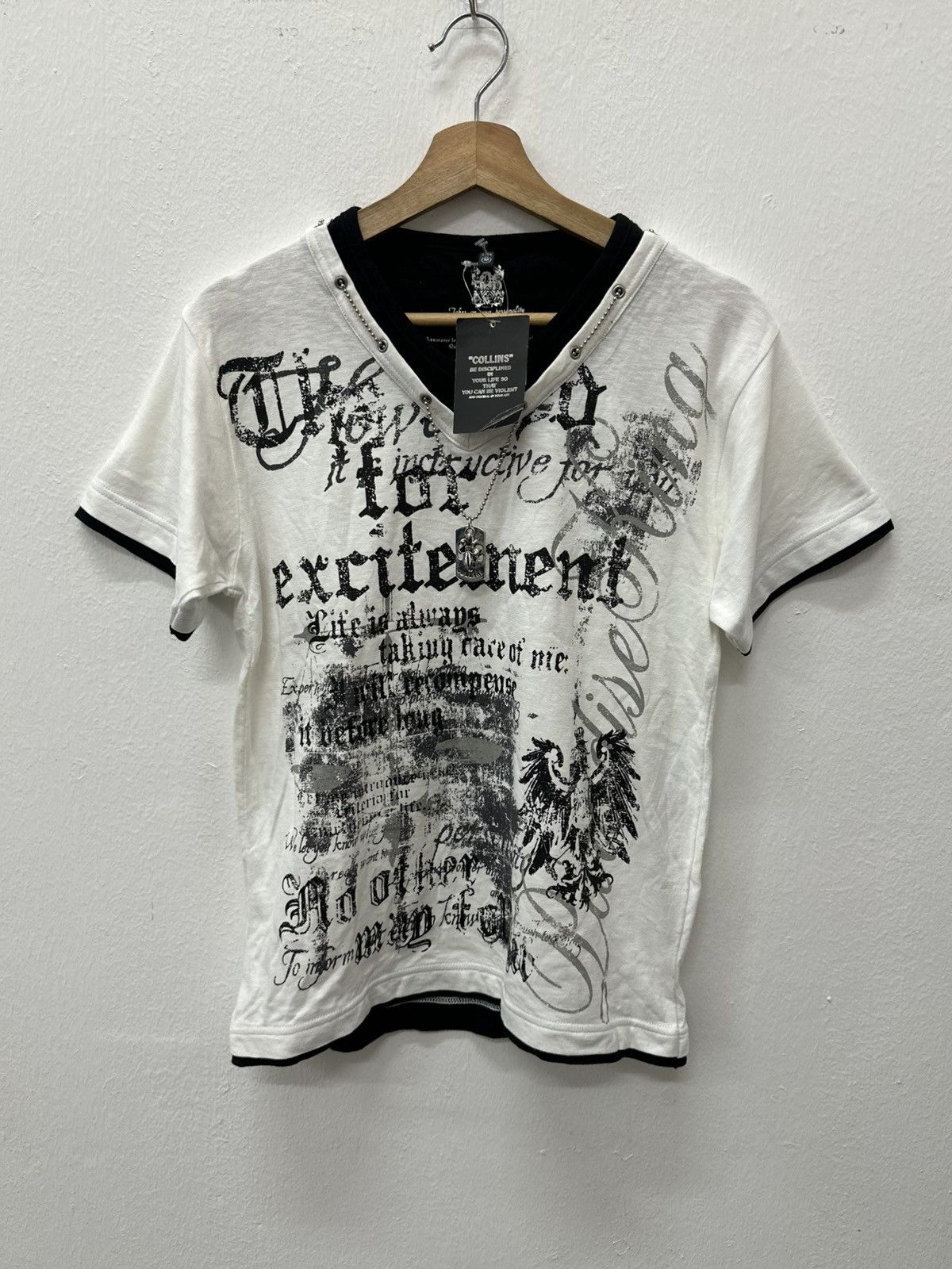 If Six Was Nine Vkei Fashion “Collins” i6w9 Style Necklace Chrome Style Size US M / EU 48-50 / 2 - 9 Thumbnail