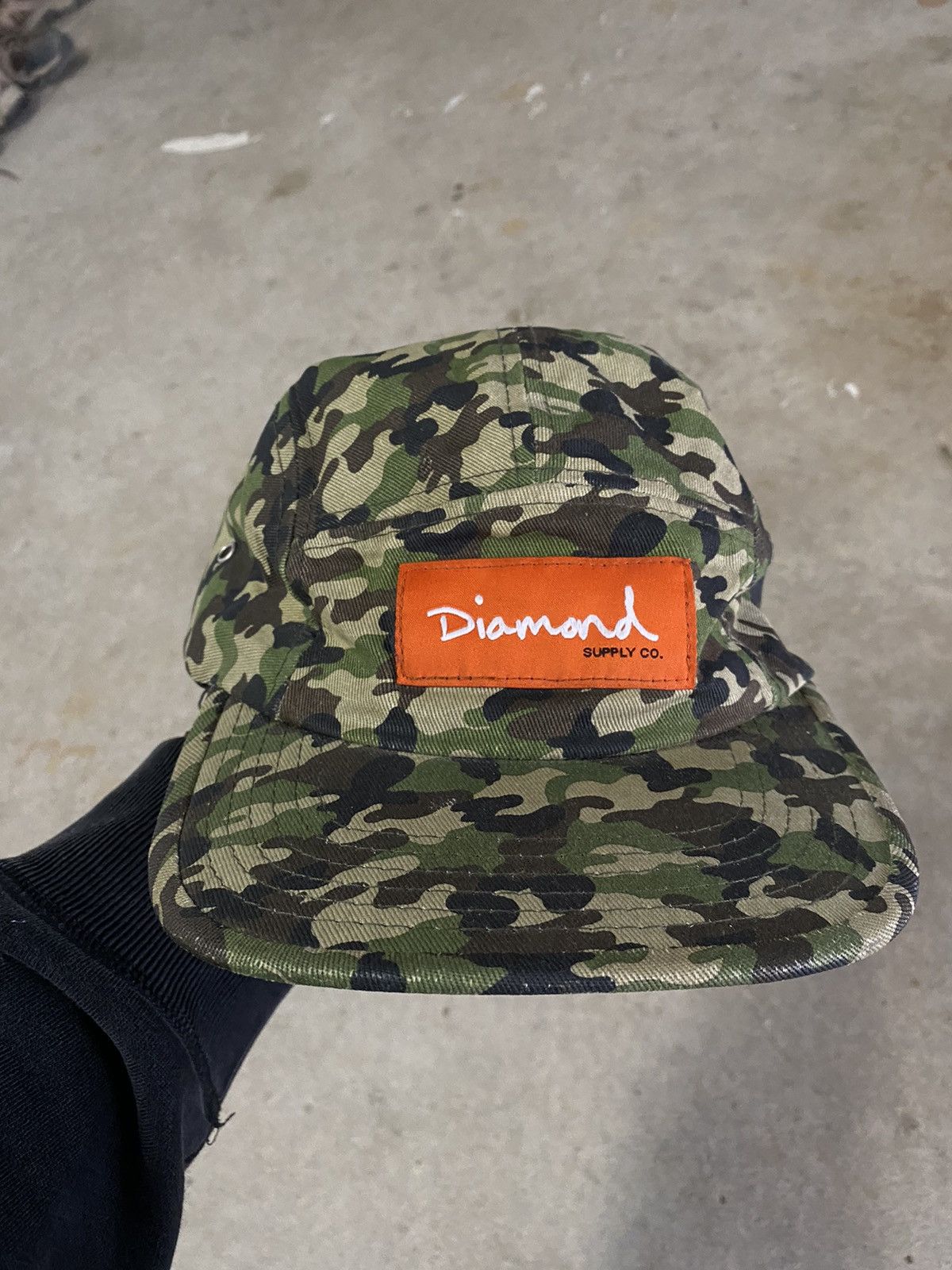 Vintage Vintage Diamond Supply Co Skate Military Camo Strap Adjust Size ONE SIZE - 3 Thumbnail