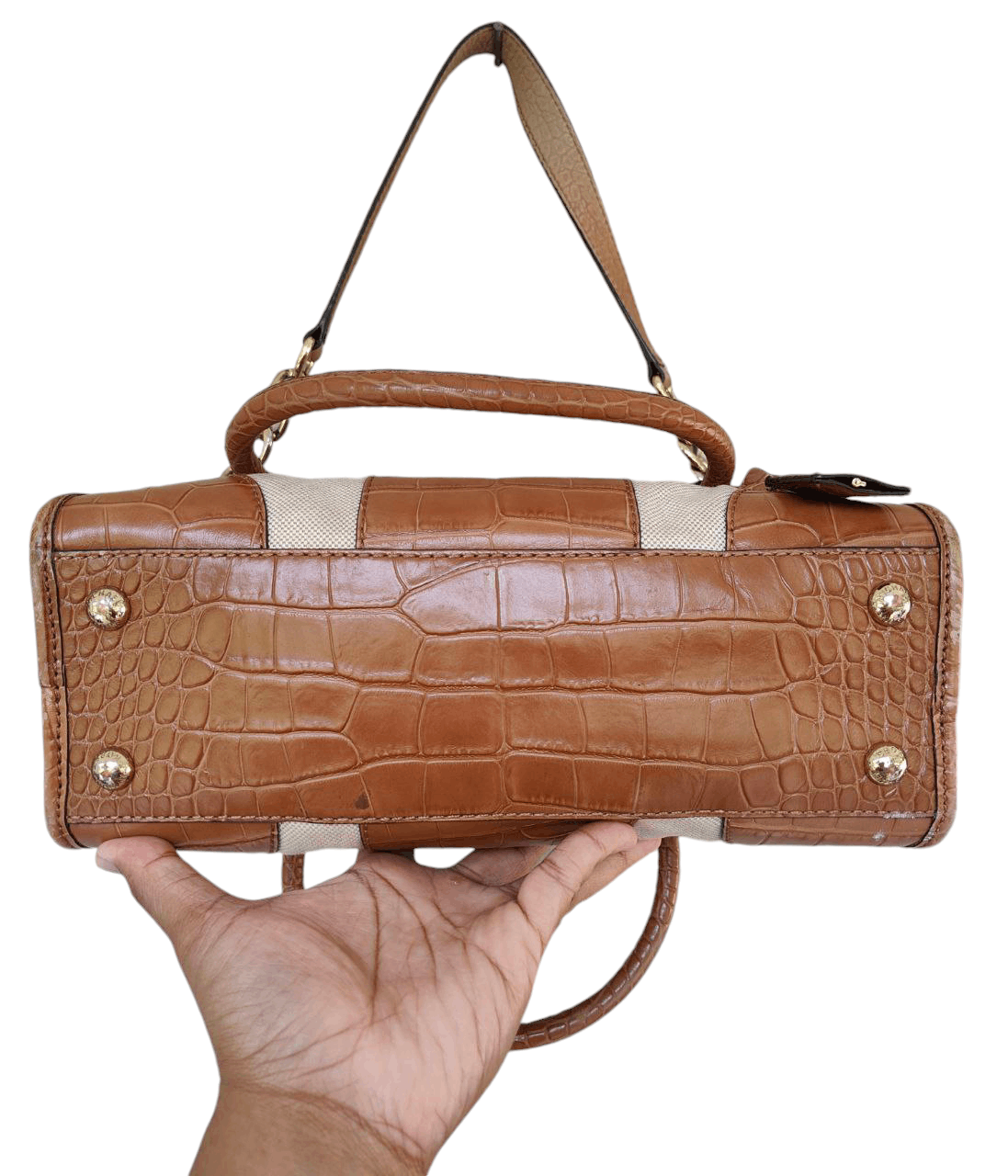 Michael Kors Michael Kors Hamilton Walnut Brown Leather Size ONE SIZE - 3 Thumbnail