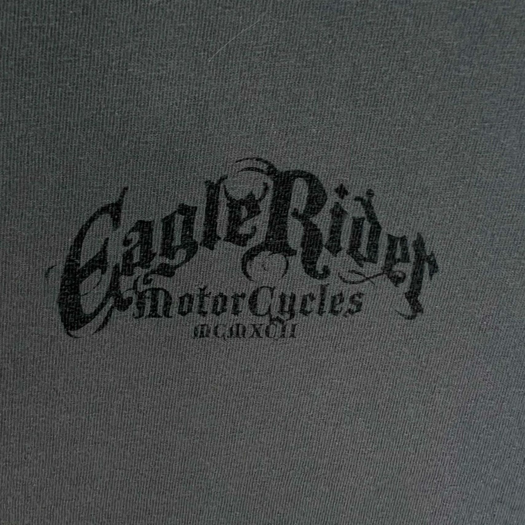 Vintage Eagle Rider T Shirt Mens XXL Gray Graphic Tee Eagle Rider Motorcycle Shirt XXL Mens Gray Graphic Tee Size US XXL / EU 58 / 5 - 3 Thumbnail