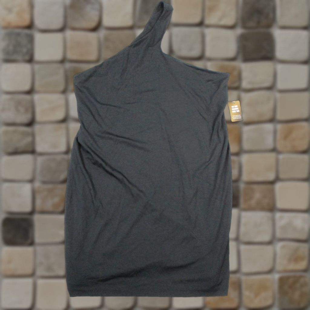 Express VINTAGE Express Women's Tank Top Sleeveless One Shoulder Black XL Casual Spring Summer Women Size XL / US 12-14 / IT 48-50 - 1 Thumbnail