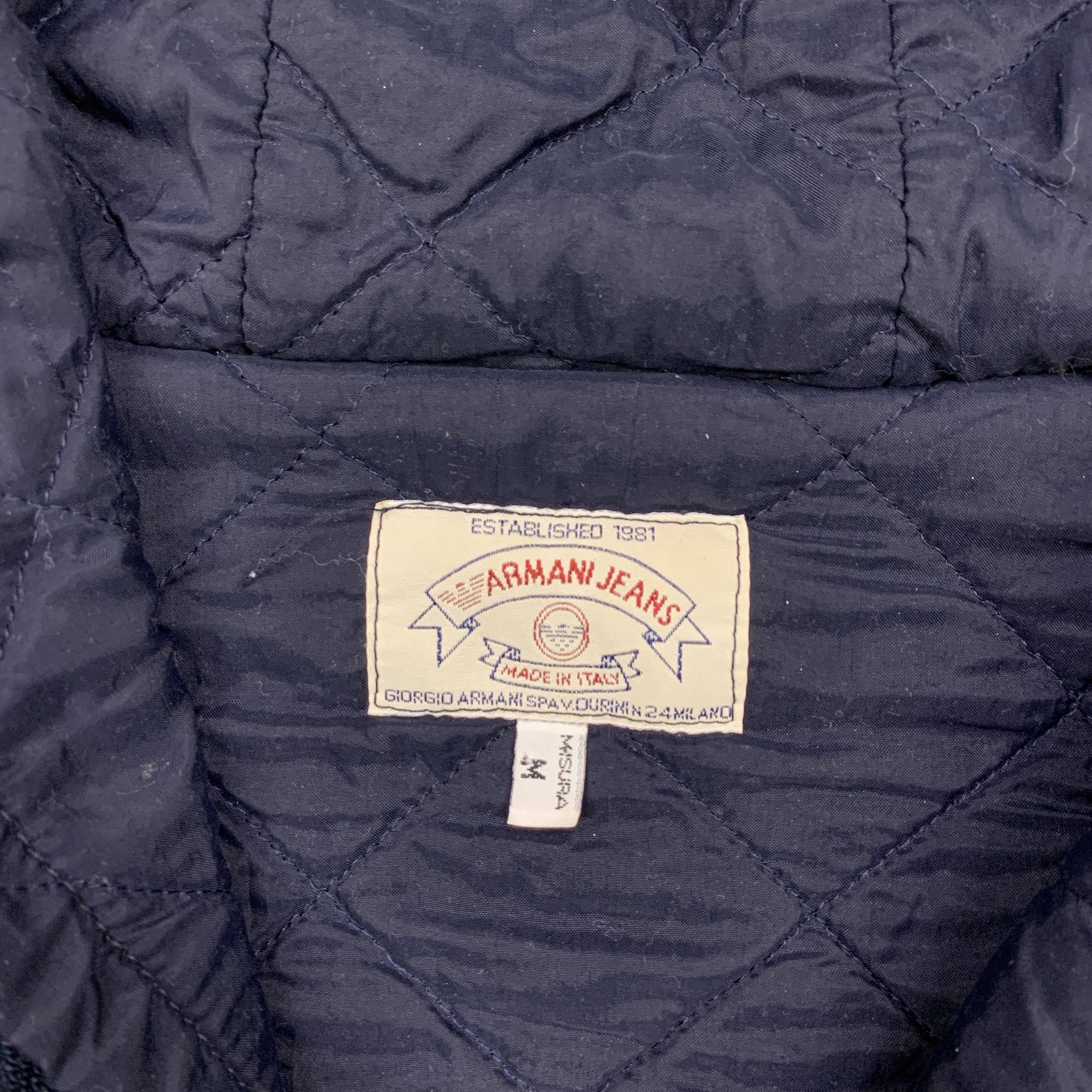 Giorgio Armani 90s Pullover / Anorak Insulated "Cold" Jacket Size US M / EU 48-50 / 2 - 10 Thumbnail