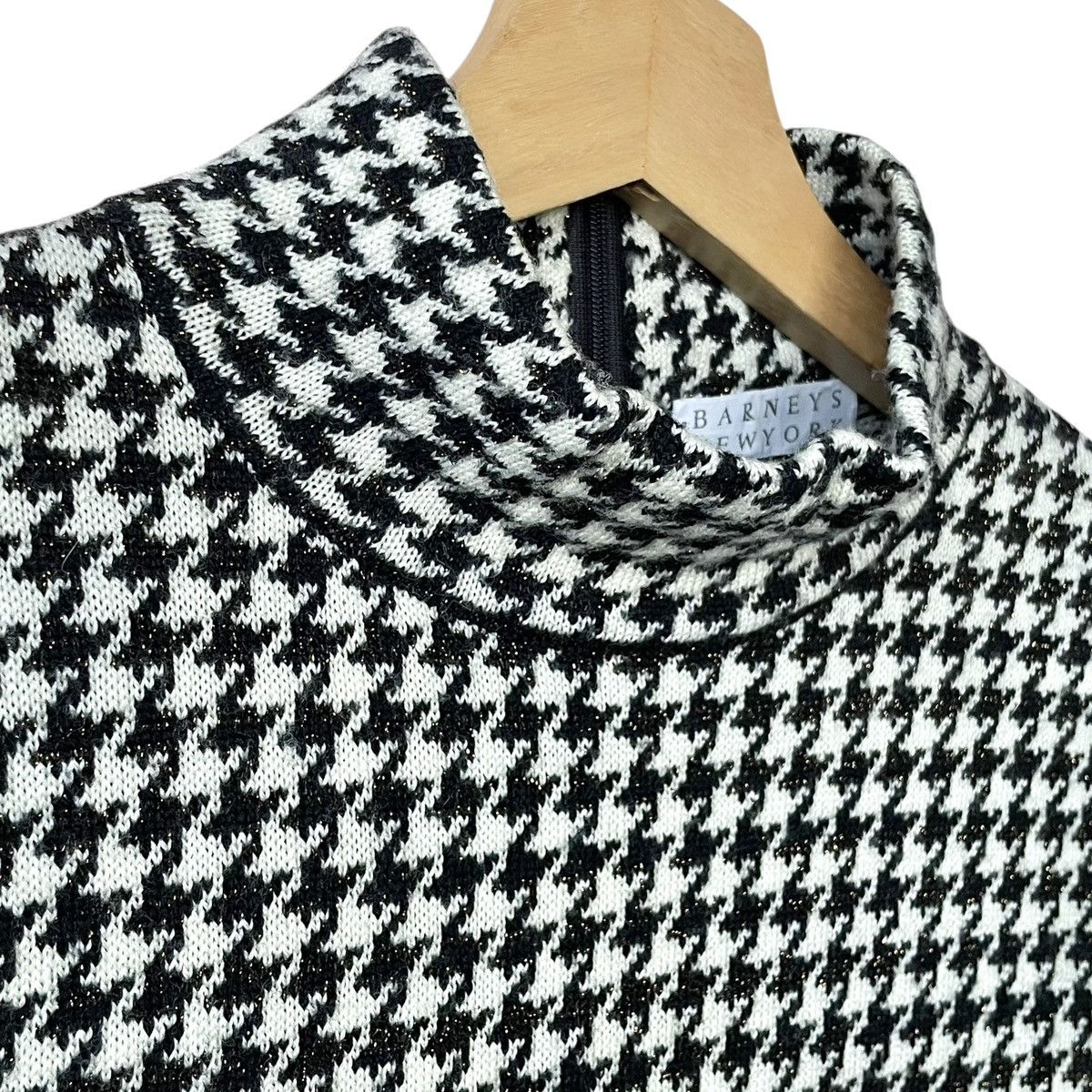Barneys New York Barneys New York Vintage Wool Houndstooth Top Size M / US 6-8 / IT 42-44 - 4 Thumbnail